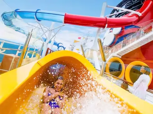 Disney Cruise Line water park