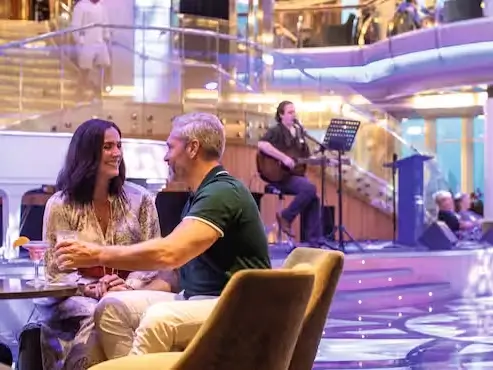 Entertainment onboard a Marilla Cruise