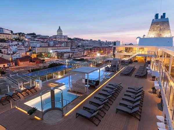 Silversea deck