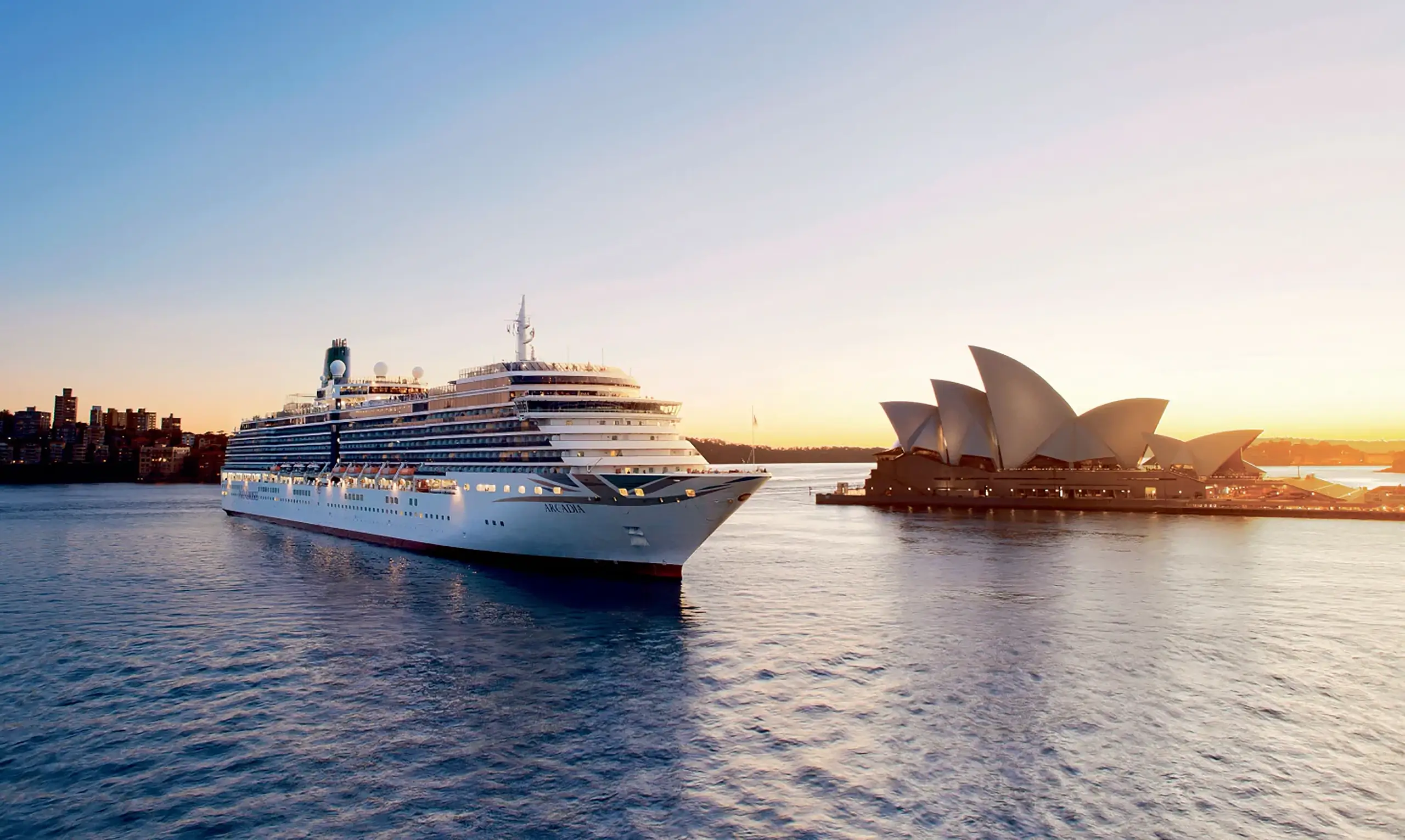 P&O Cruises Arcadia in Sydney