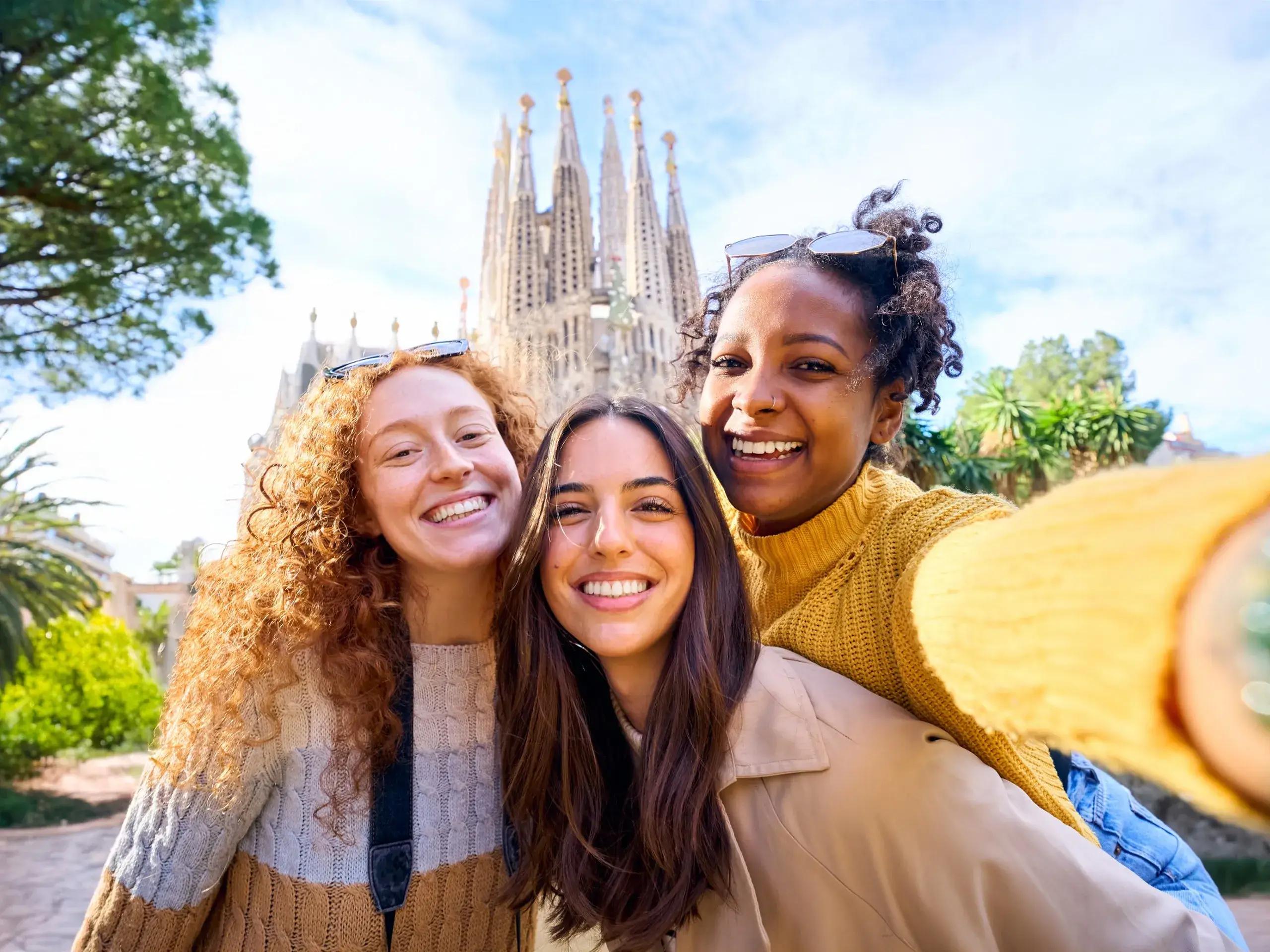 Barcelona with friends