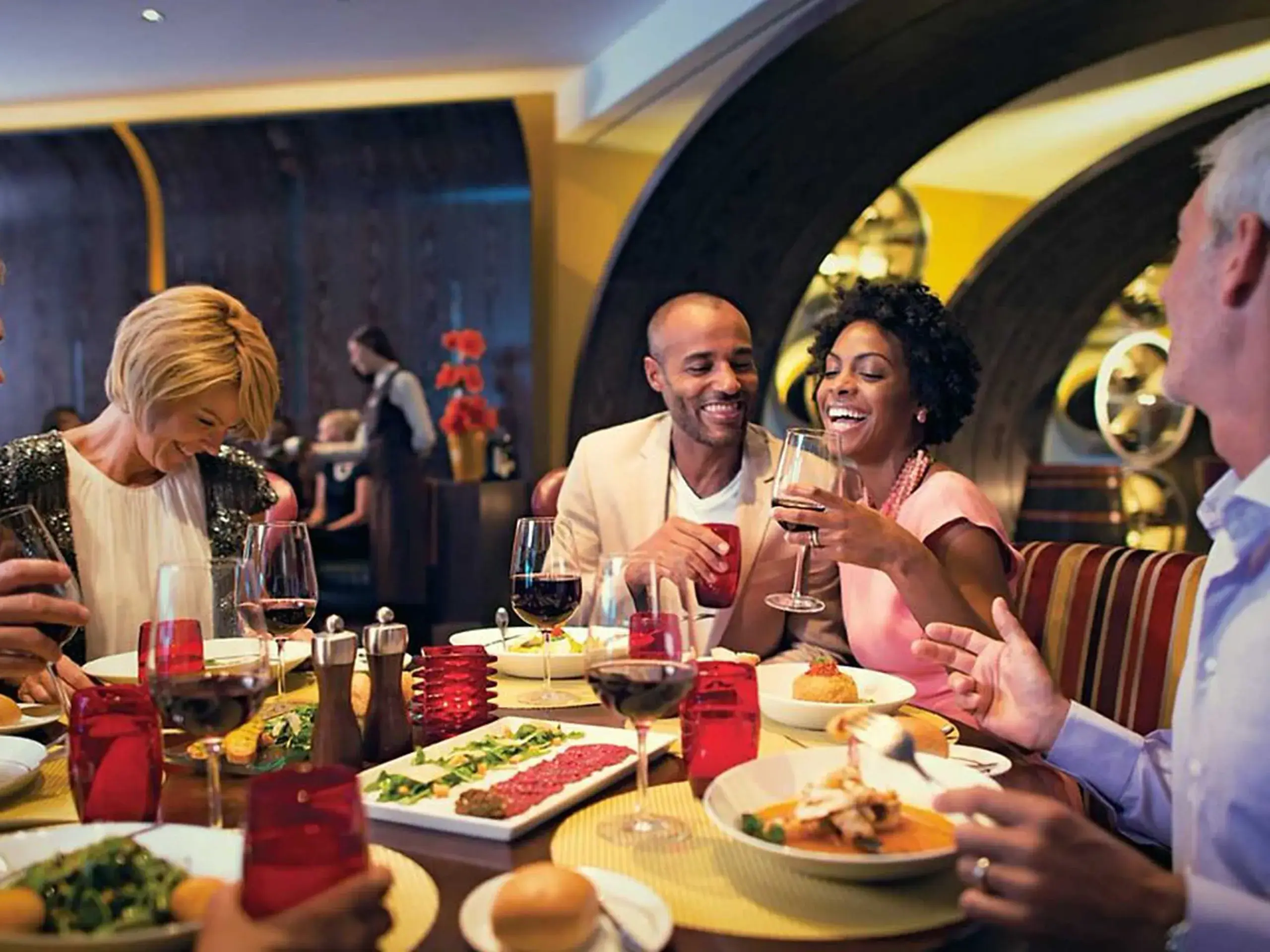 Enjoy fine dining on board Celebrity