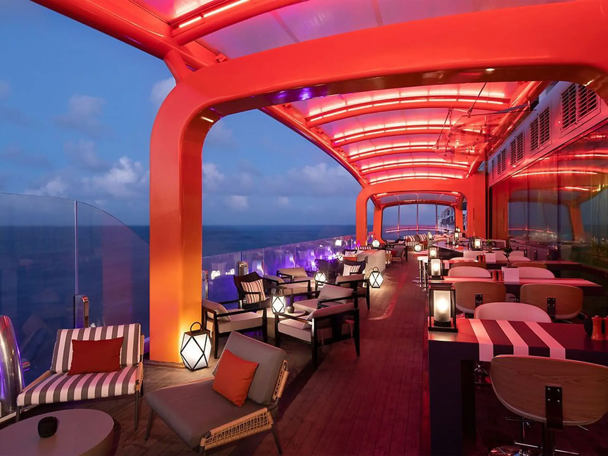 The Magic Carpet venue on Celebrity Edge