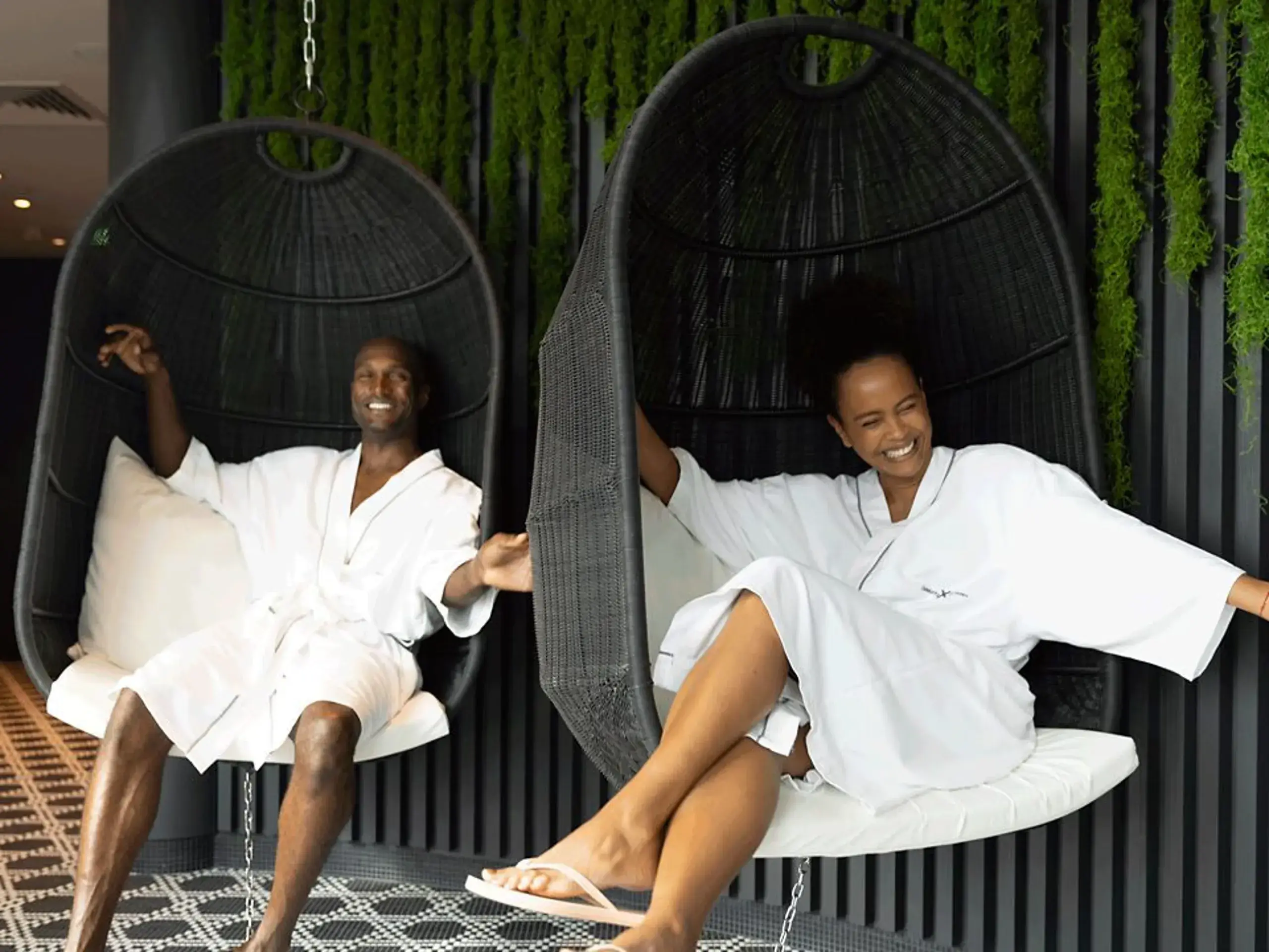 Relax in the wellness spa