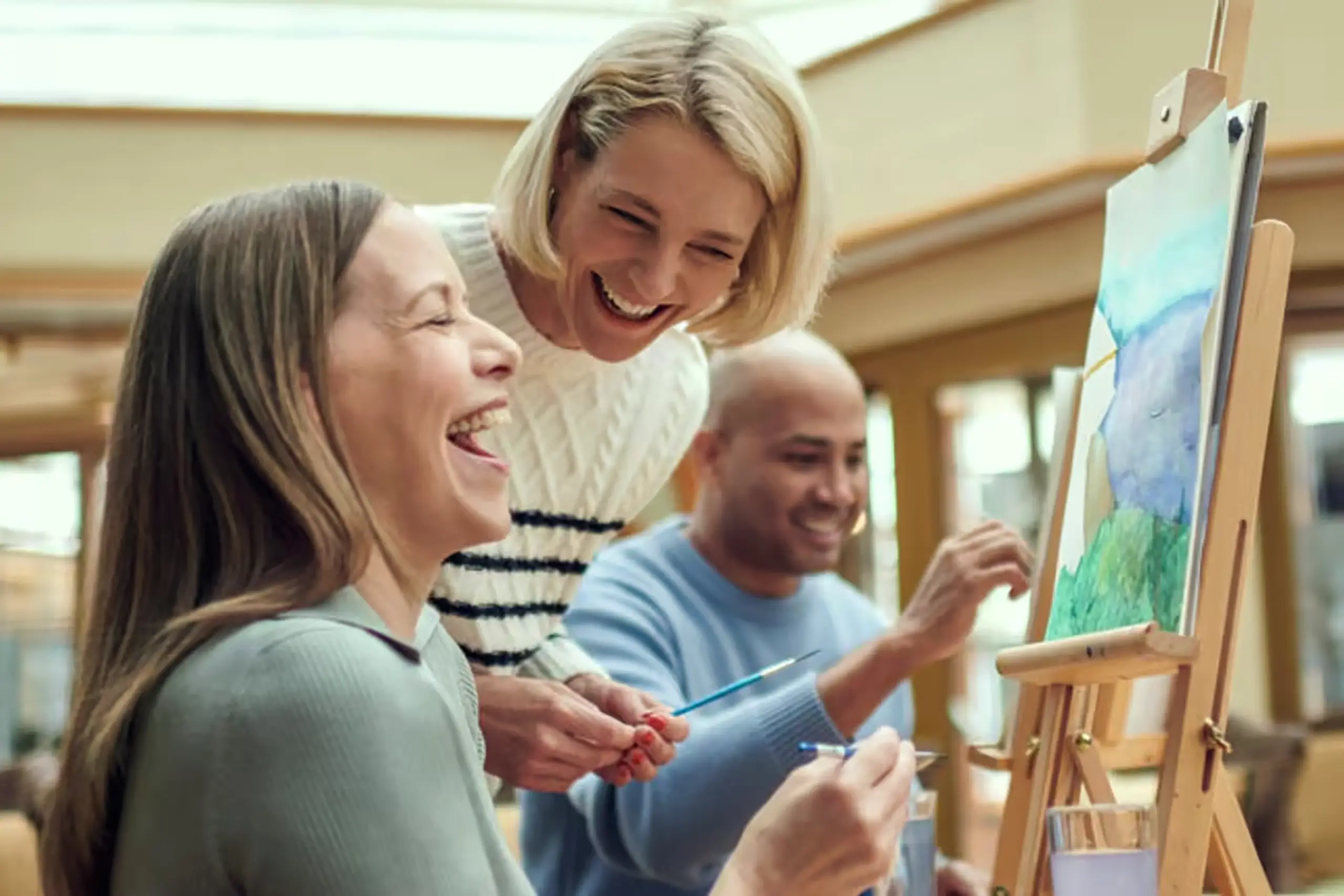 Enrol on an art class