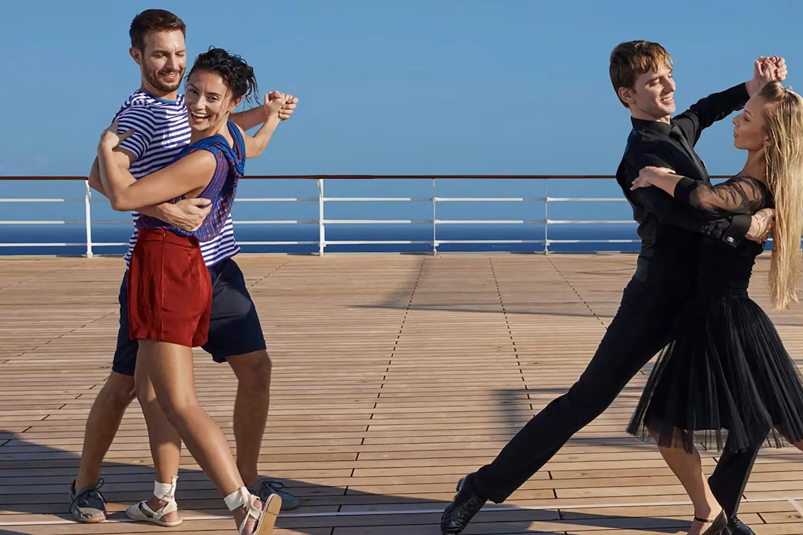 Dance classes with Cunard
