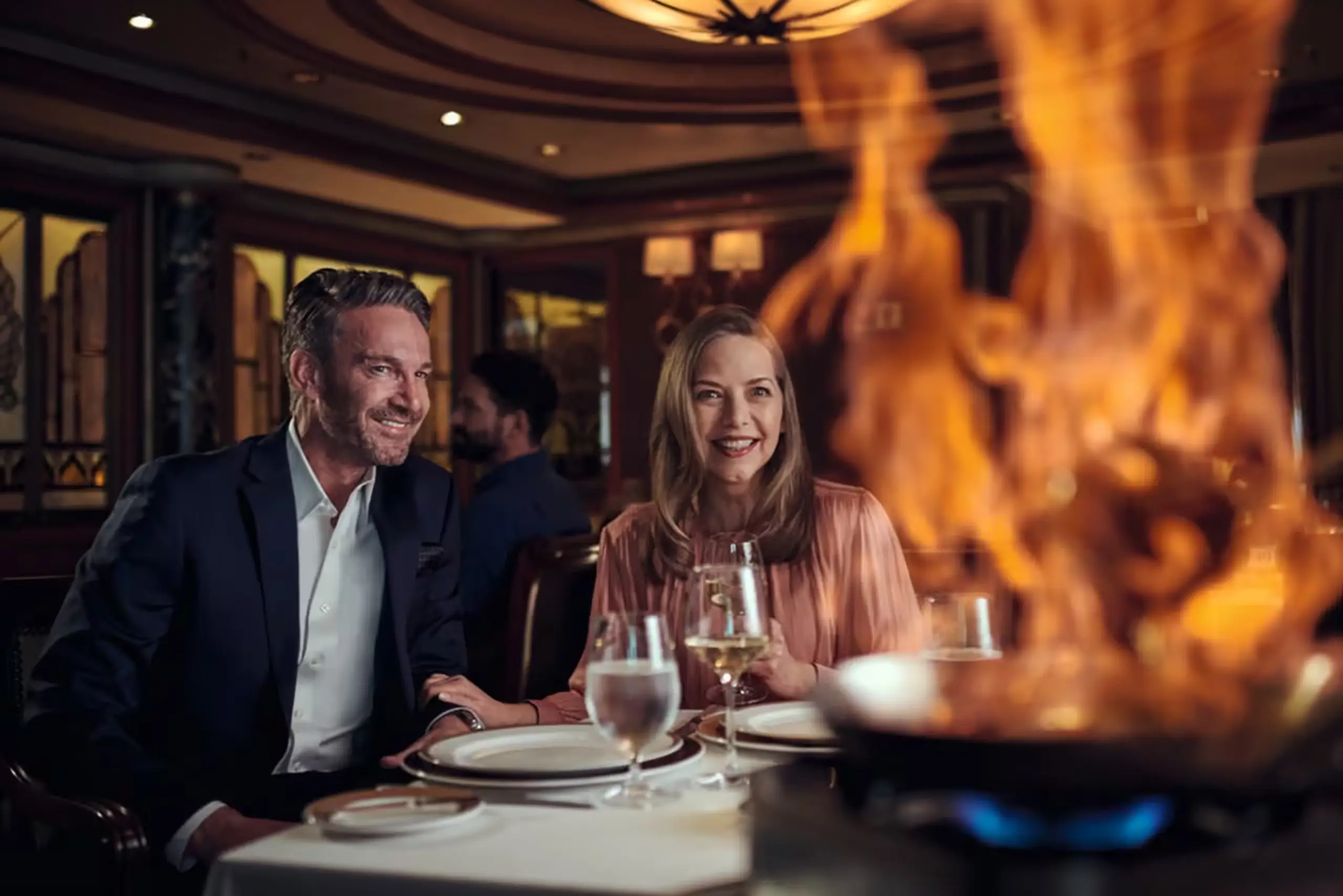 Flamboyant dining experiences with Cunard