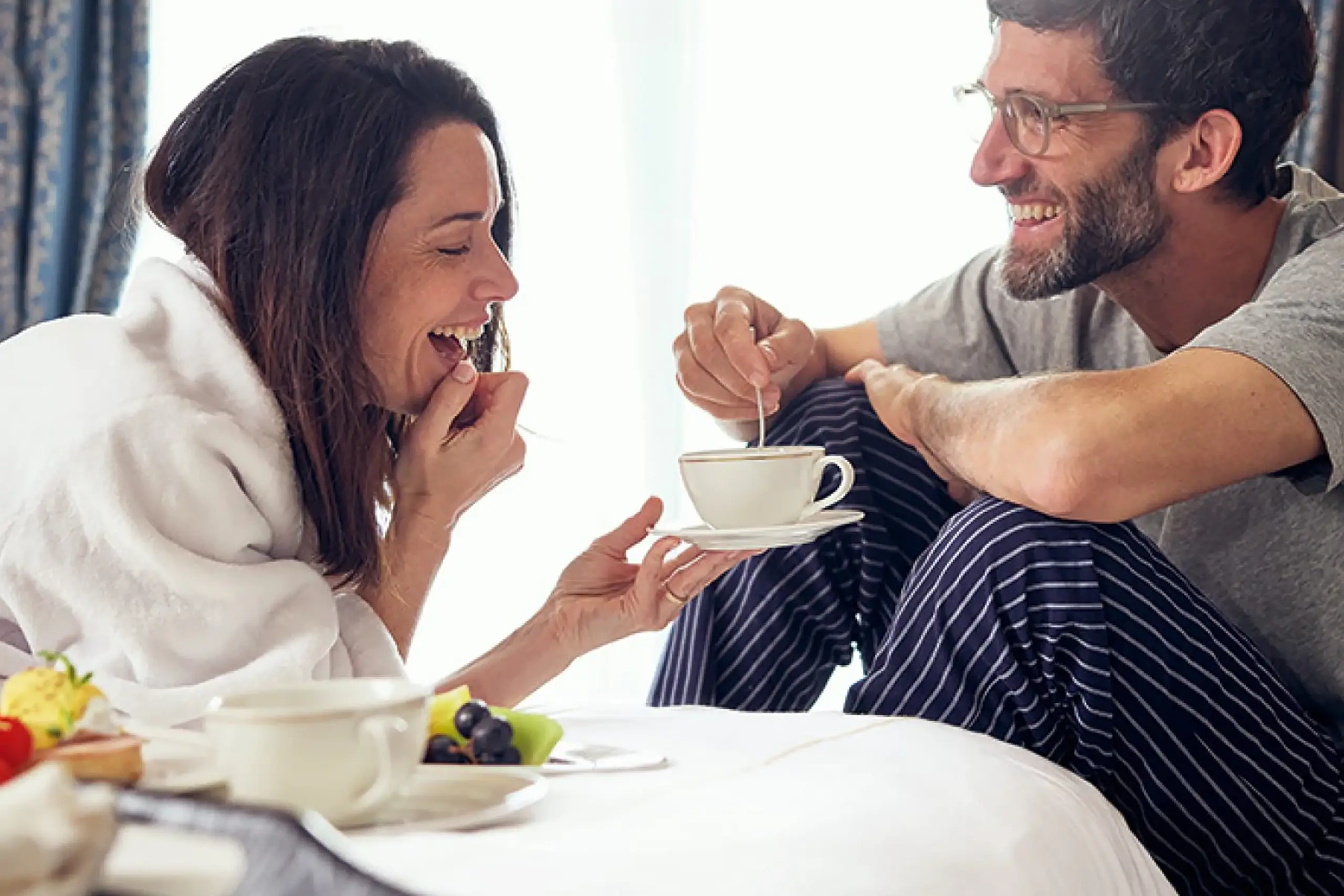 Make the most of Cunard's 24-hour room service