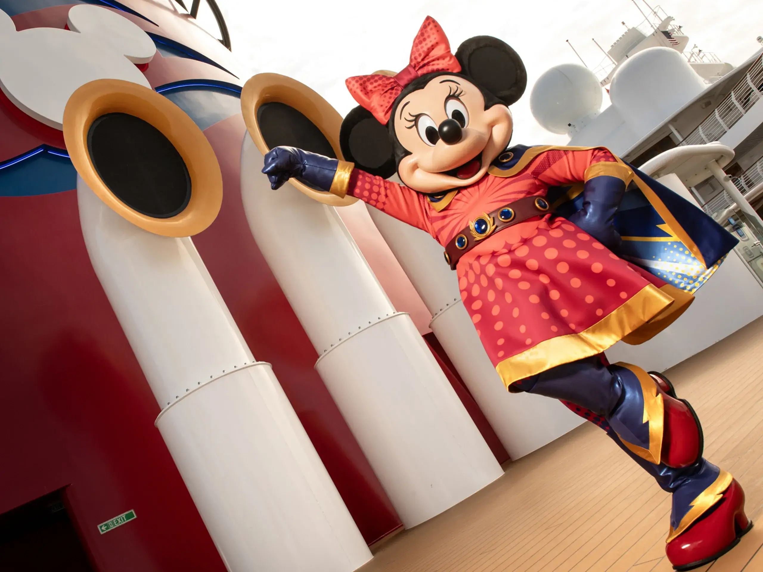 Disney character's around every corner