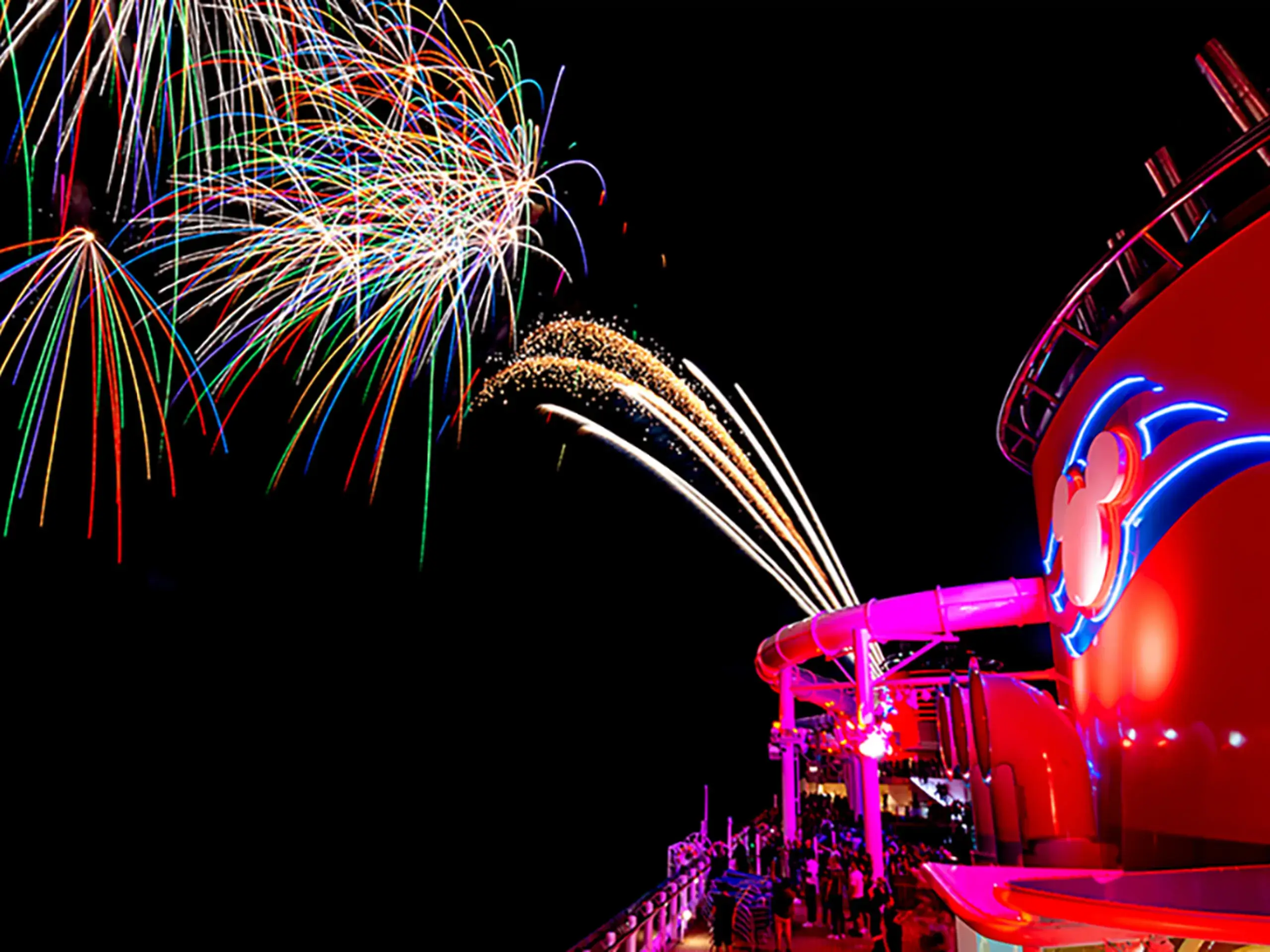 Party time on board Disney Cruises