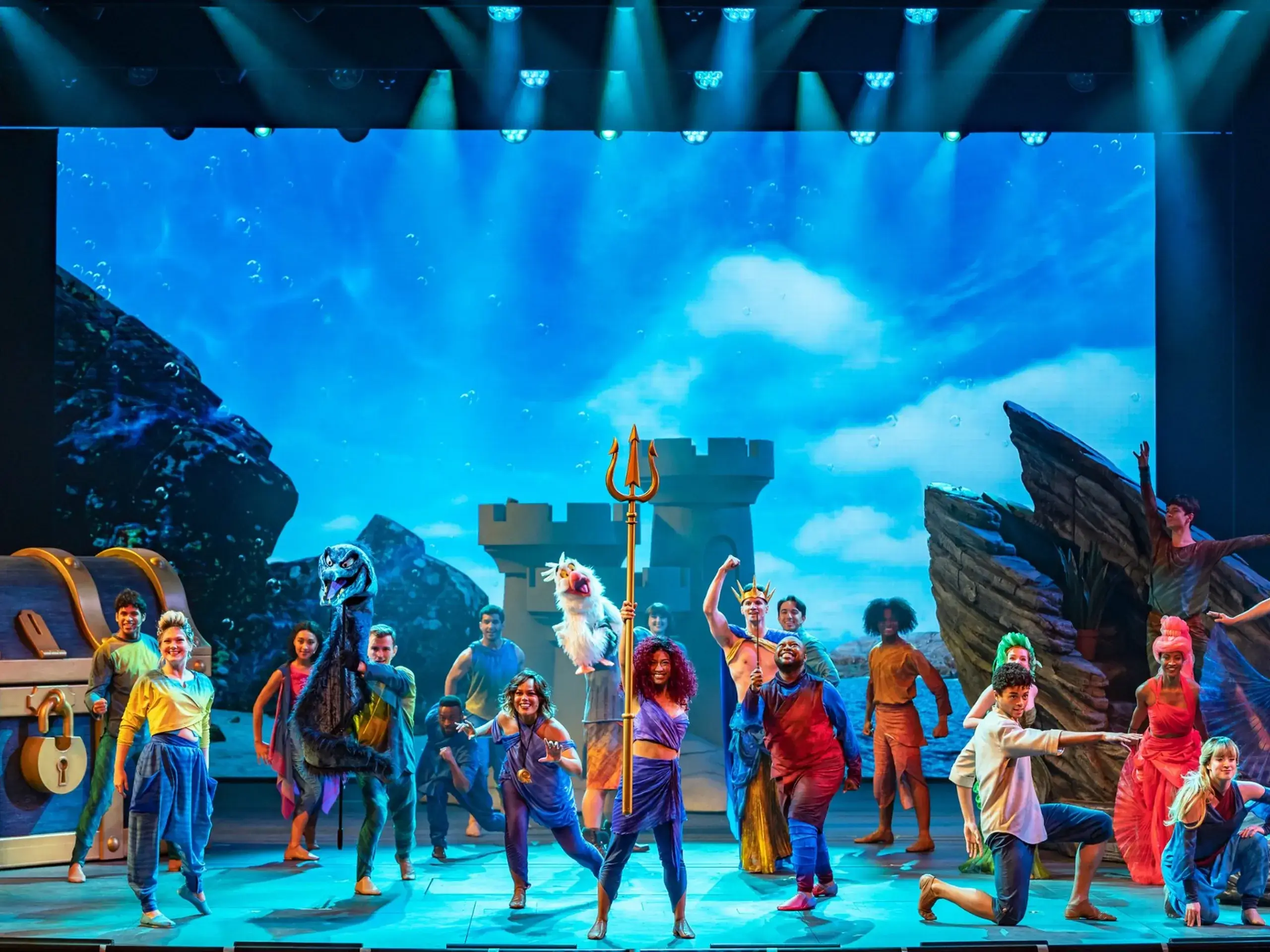 You don't want to miss The Little Mermaid show