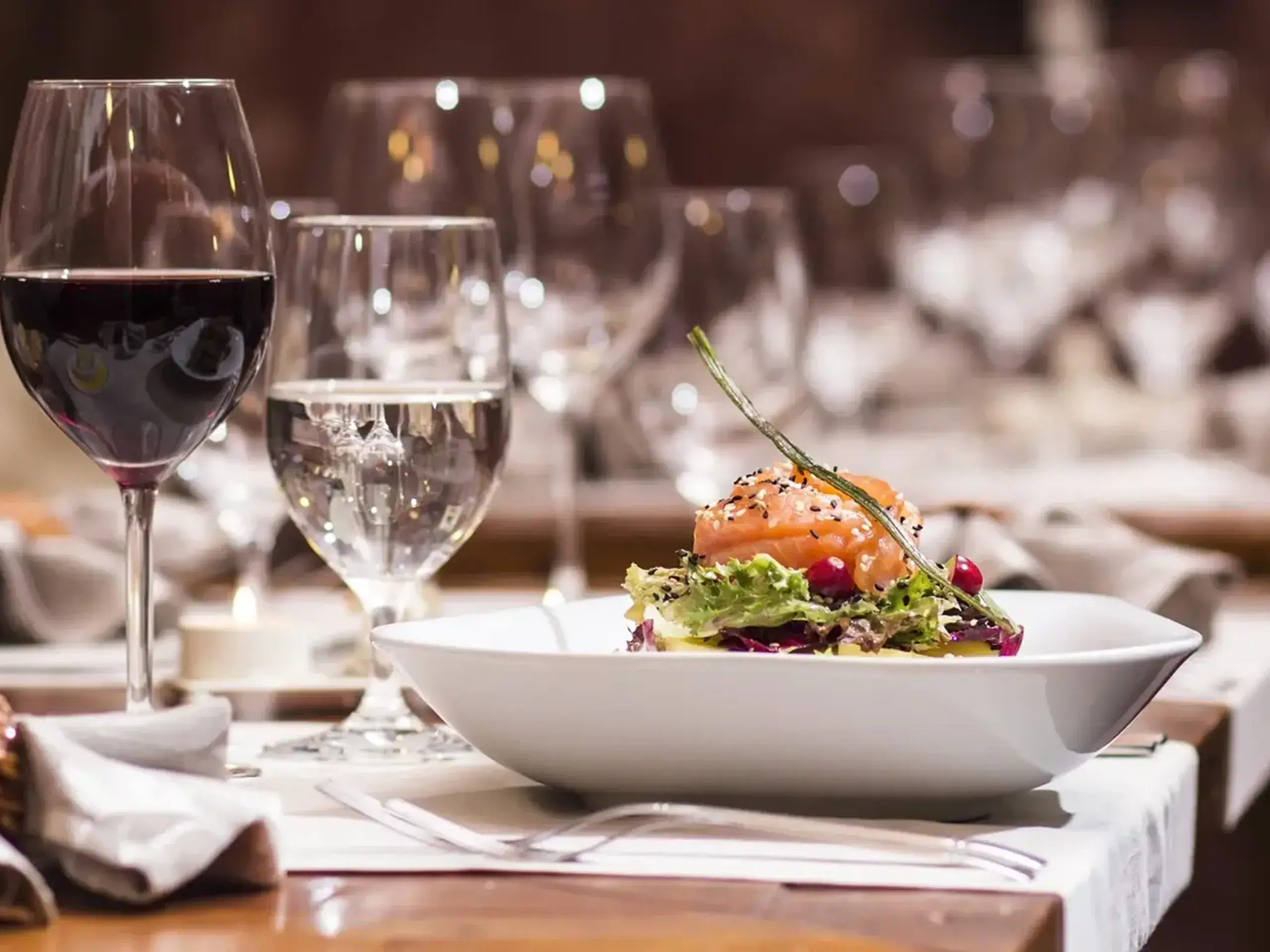 Enjoy exquisite dining