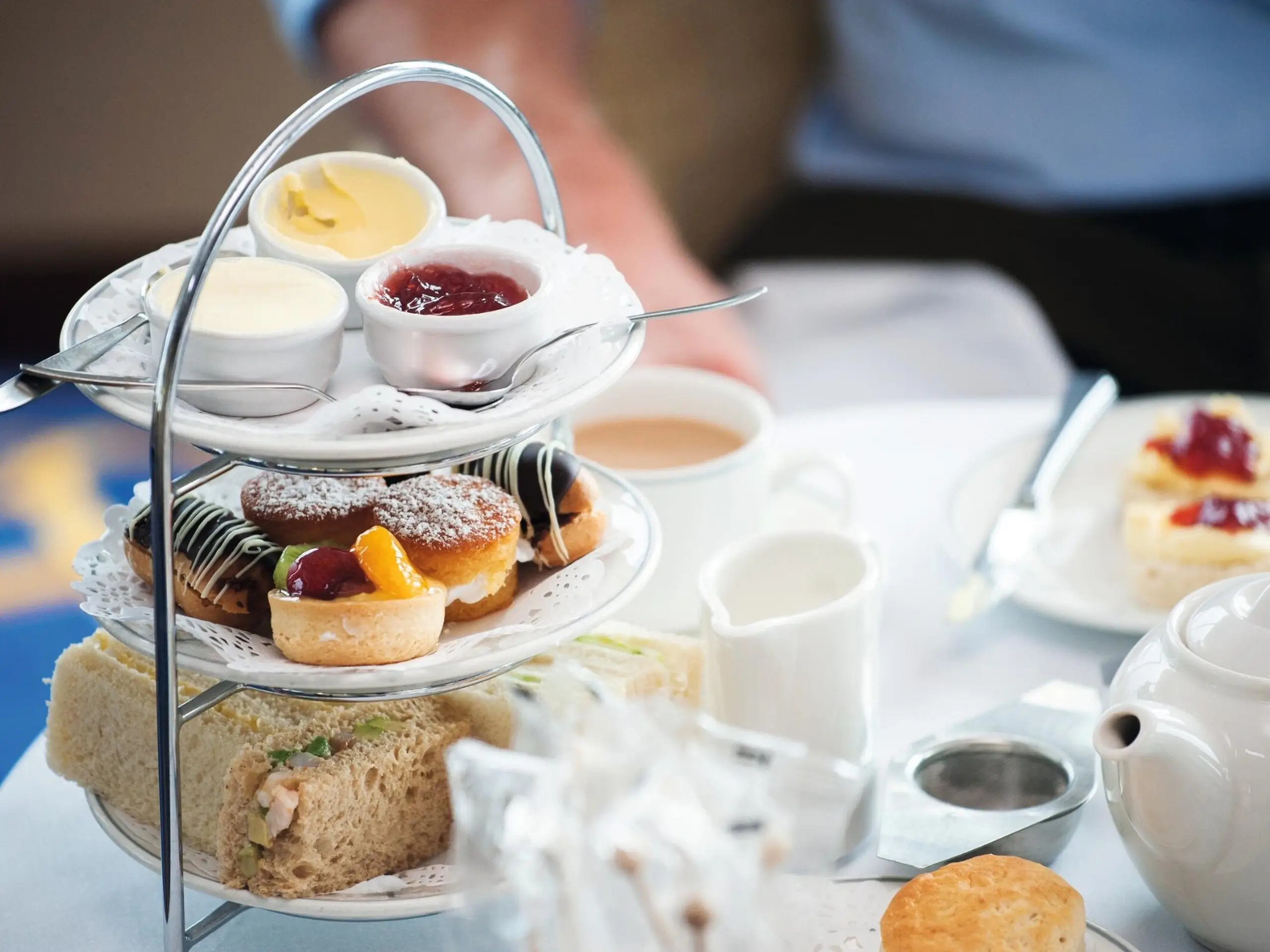Fred. Olsen's famous afternoon tea