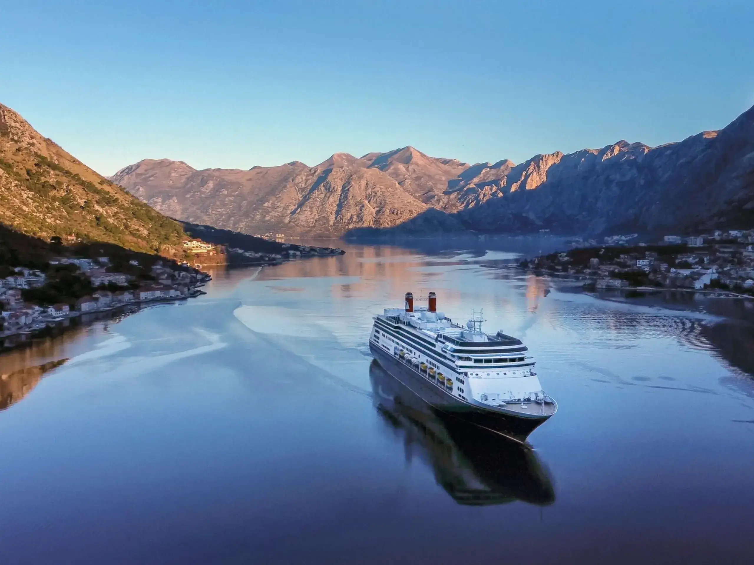 Fred. Olsen Bolette sailing the Norwegian Fjords