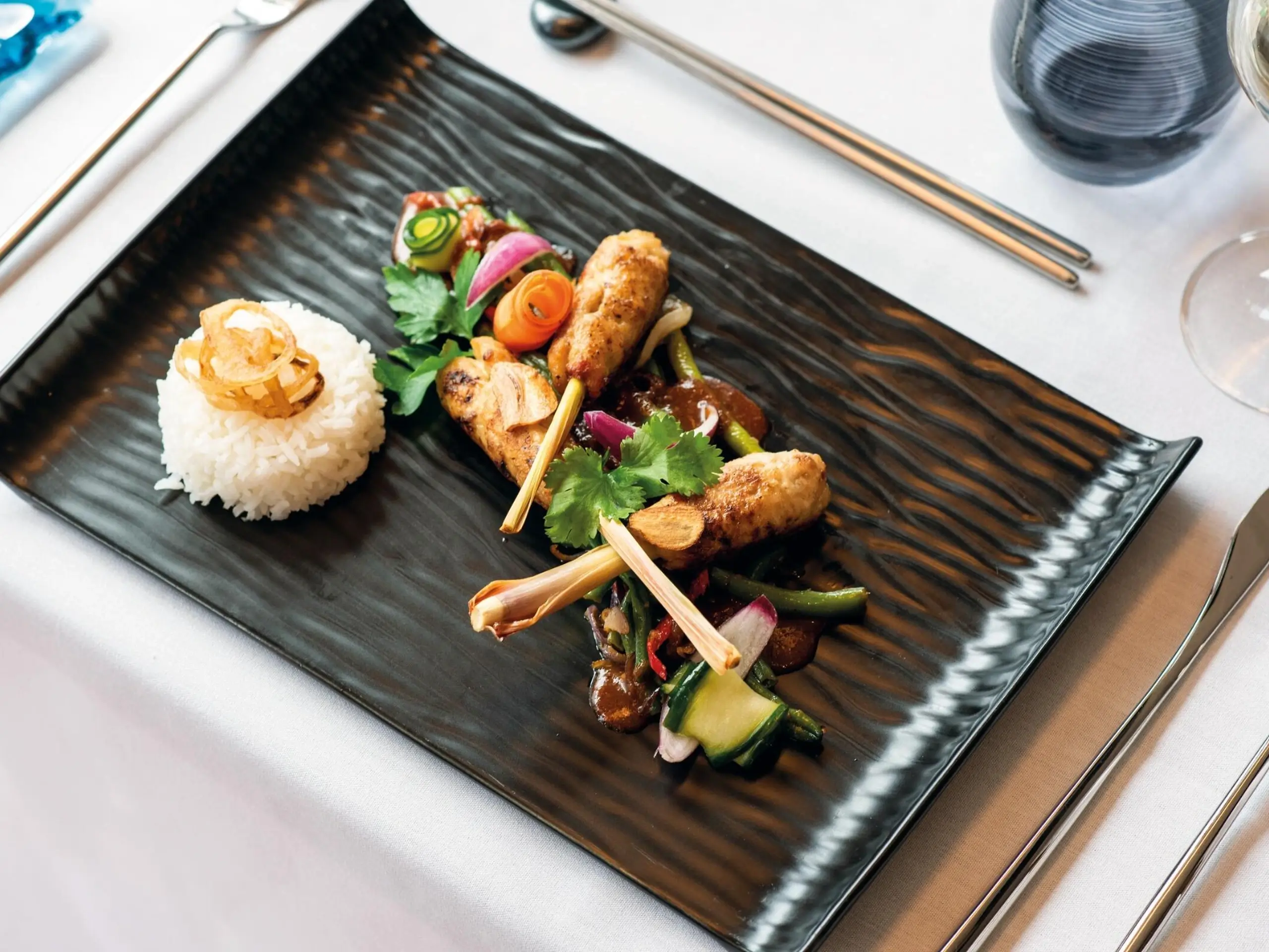 Fred. Olsen's colours and taste dishes