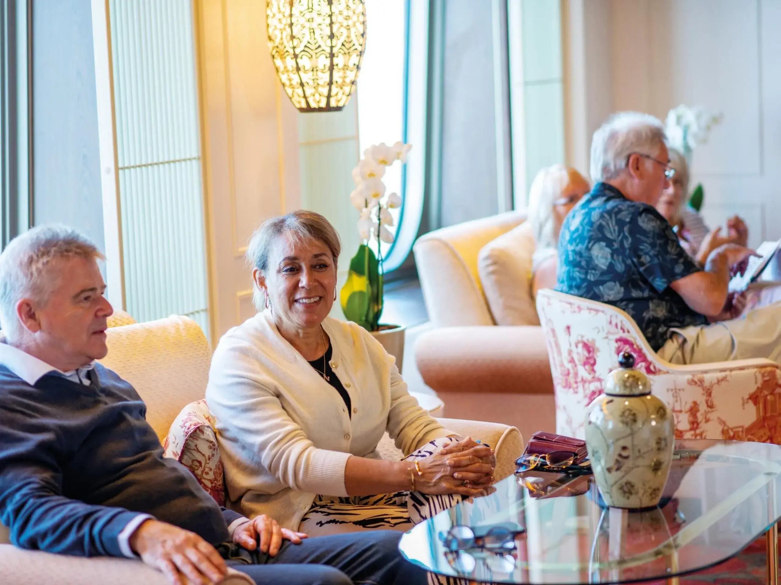 Relax in the The Fred. Olsen Tea Room