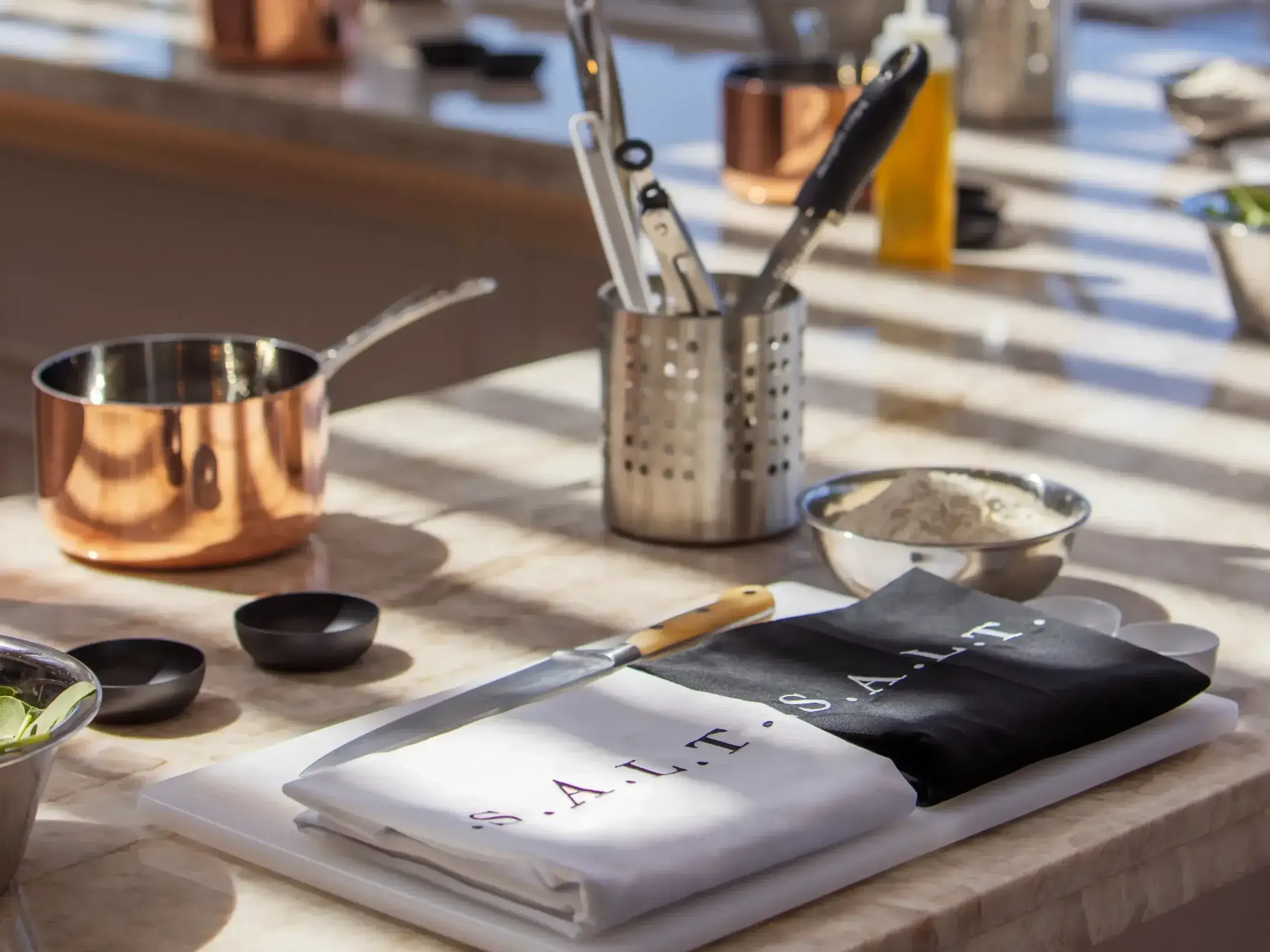 Learn new culinary skills in the S.A.L.T. Lab
