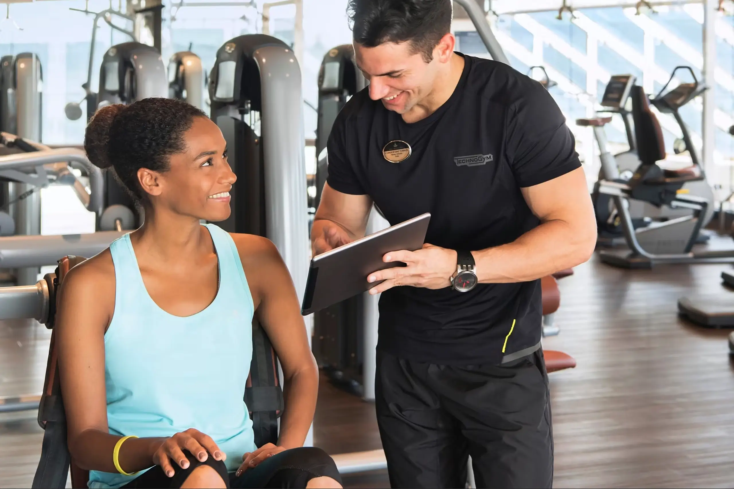 Sign up to a gym class