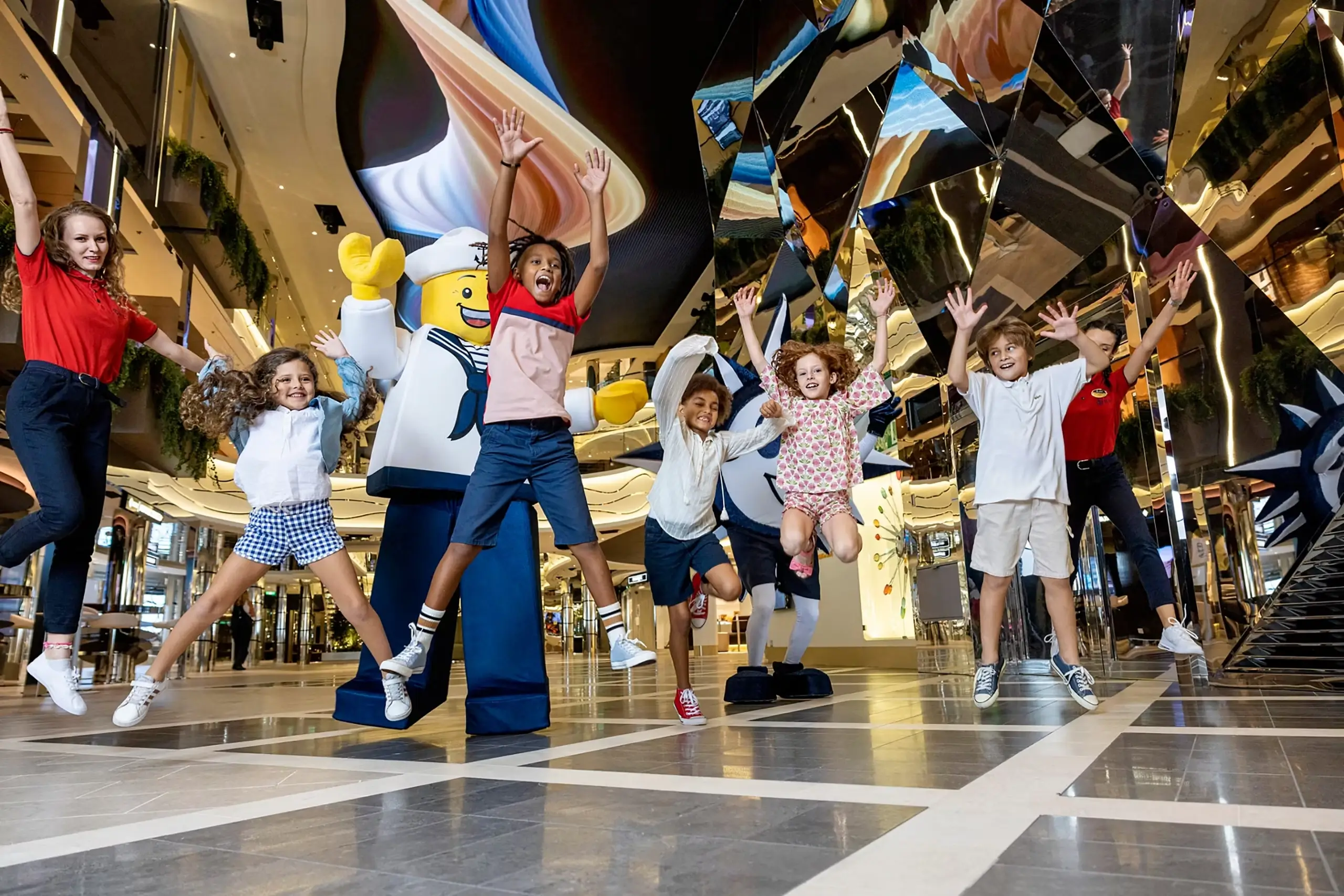 Kids entertainment onboard MSC