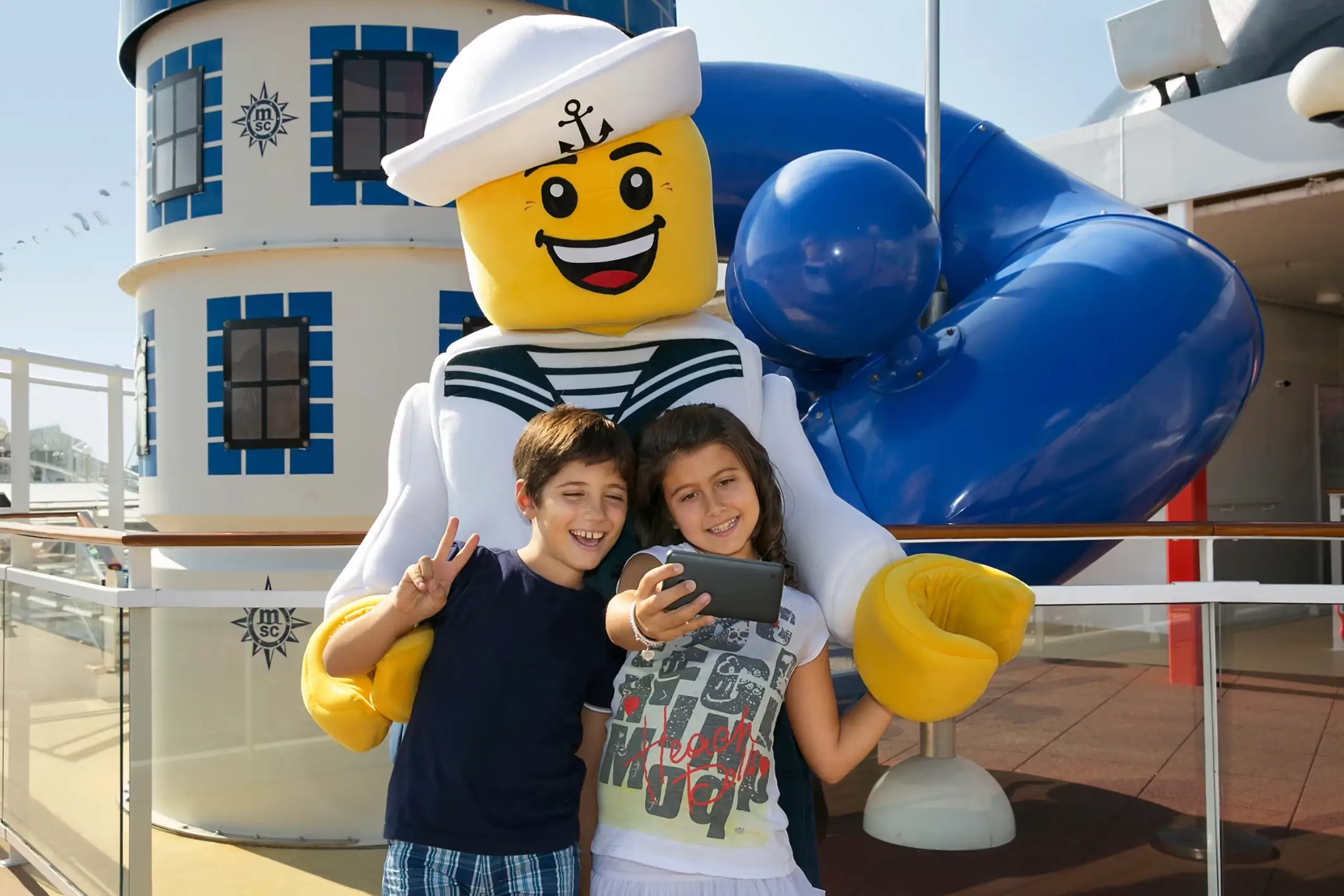Kid's will love the MSC LEGO® Experience