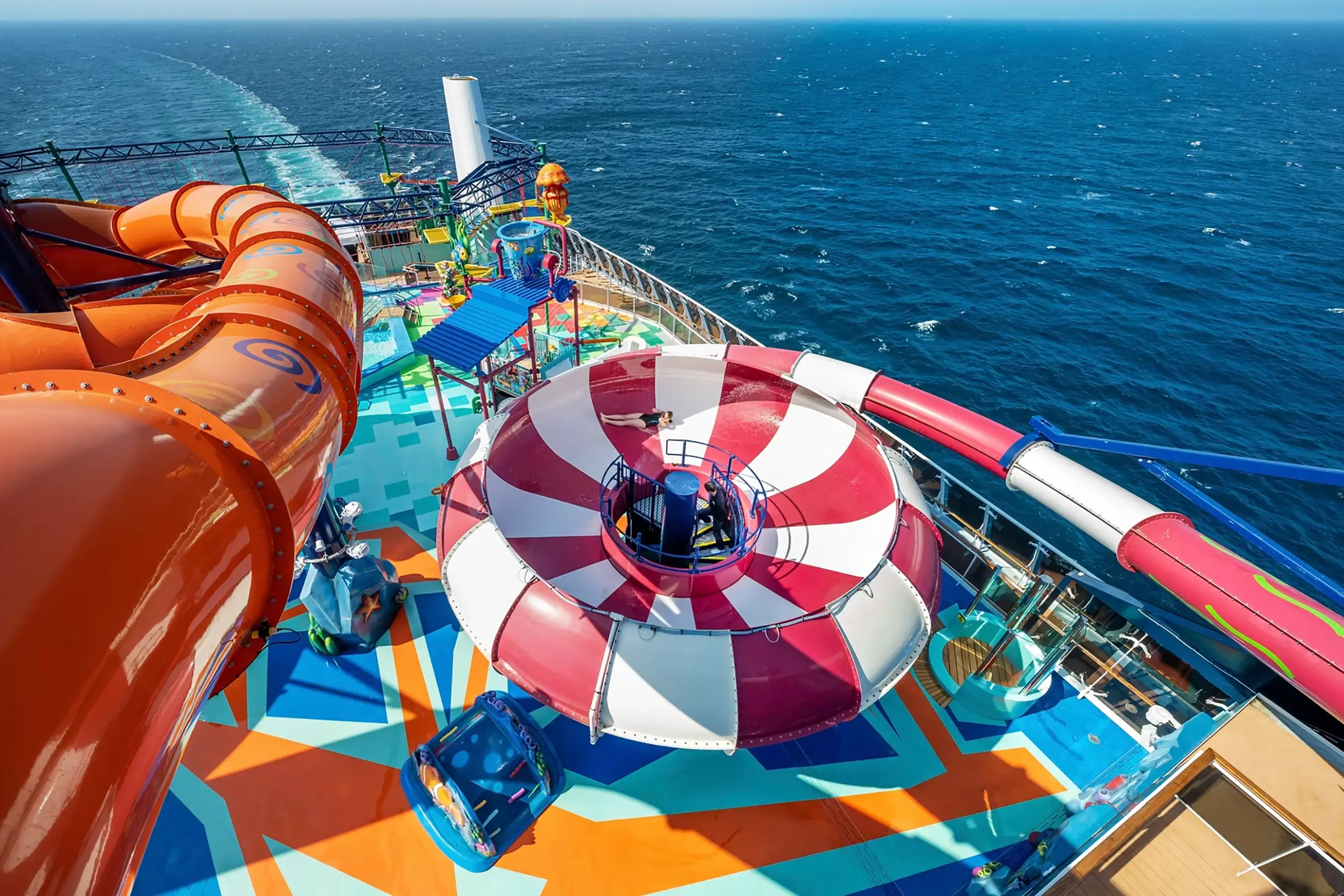 The MSC Waterpark - fun for all the family!