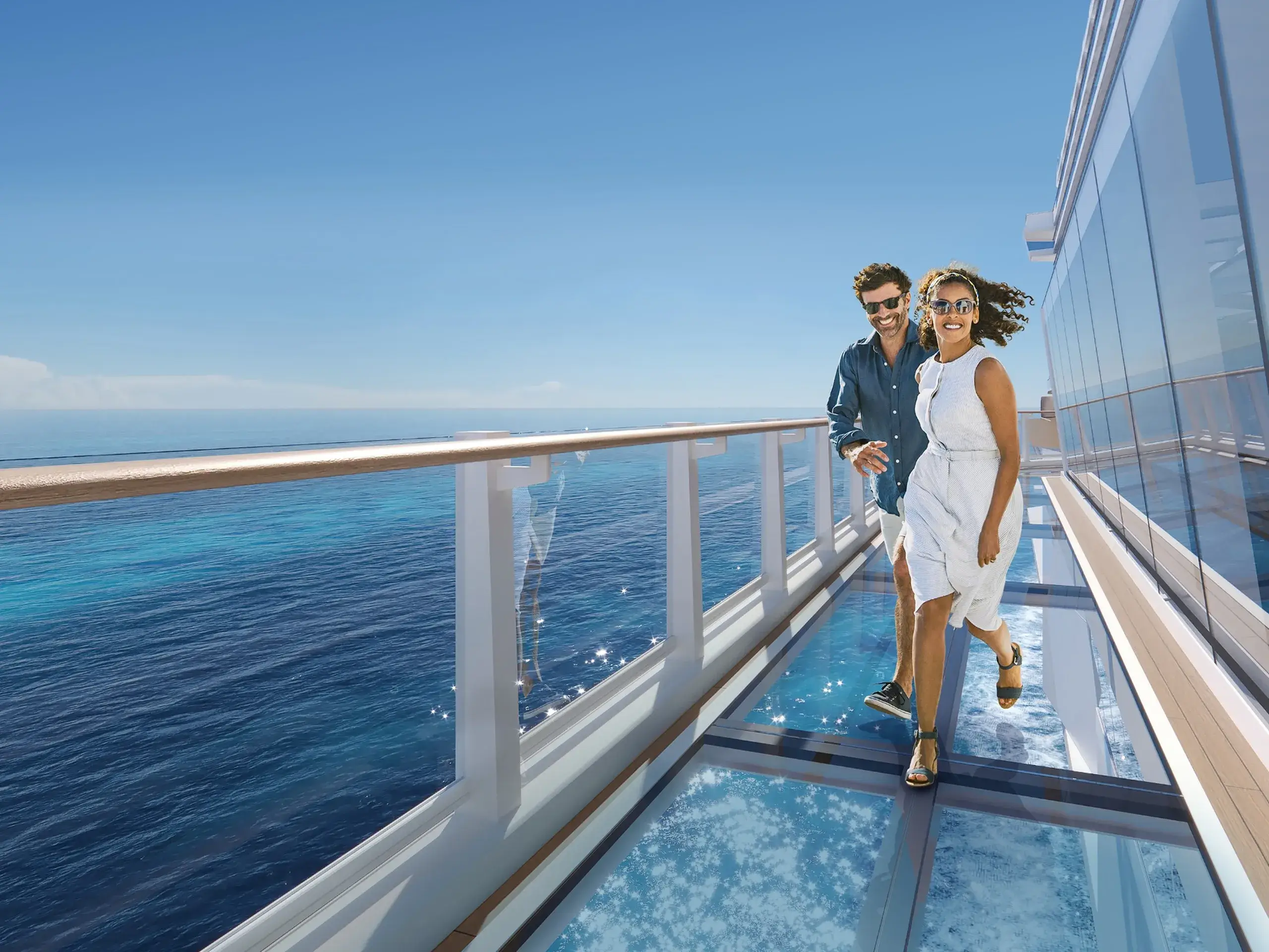 The boulevard Oceanwal onboard NCL