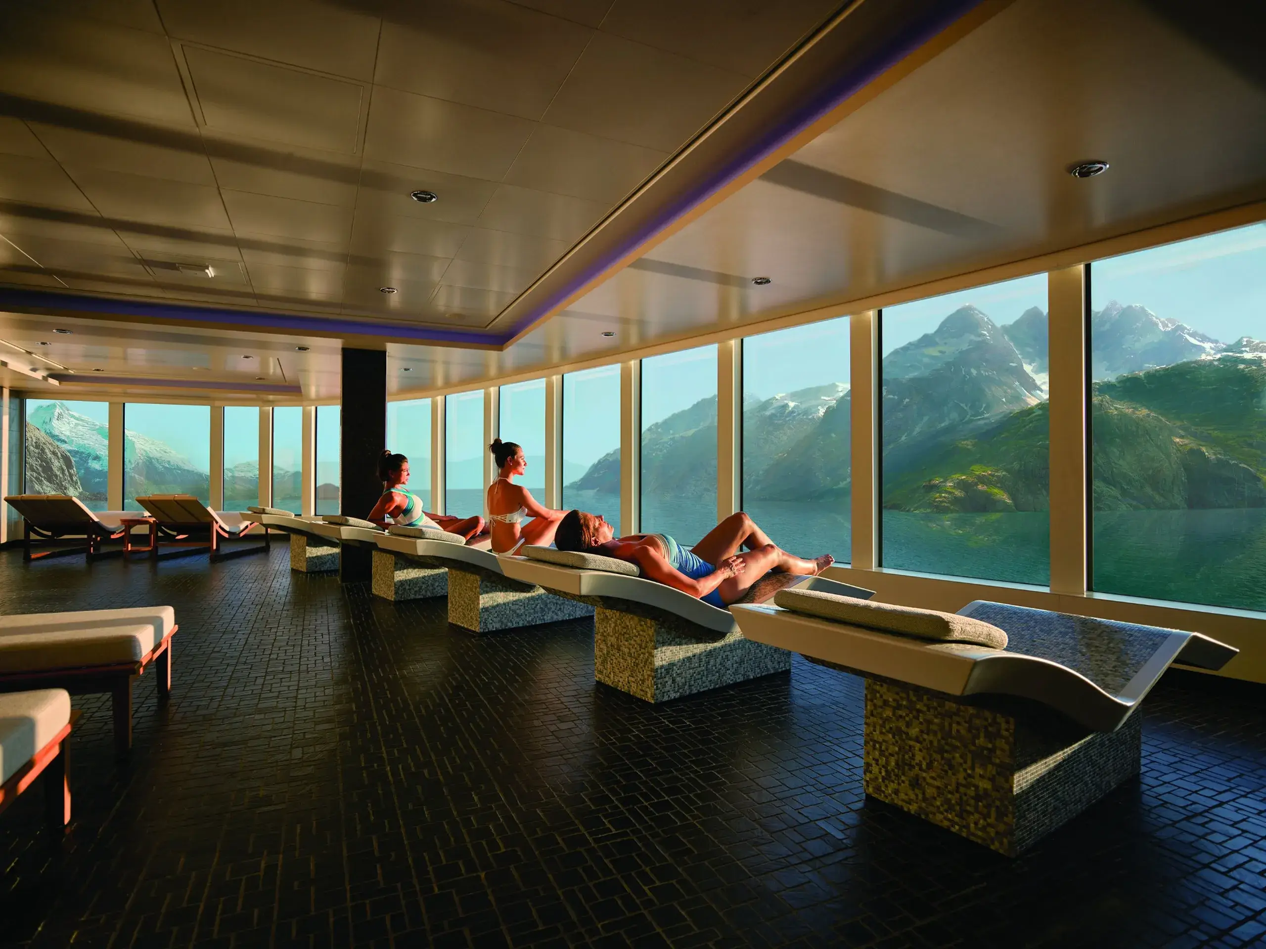 The Mandara Thermal Suite - a spa with a view