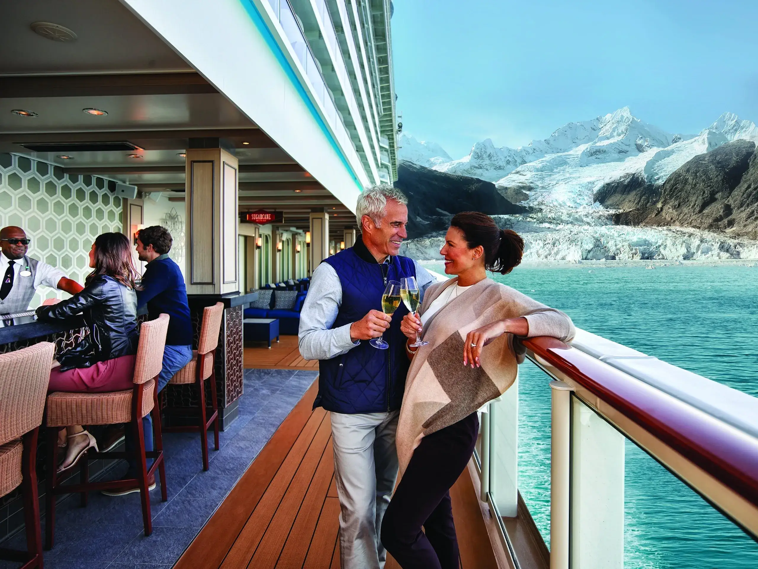 A romantic getaway in Alaska