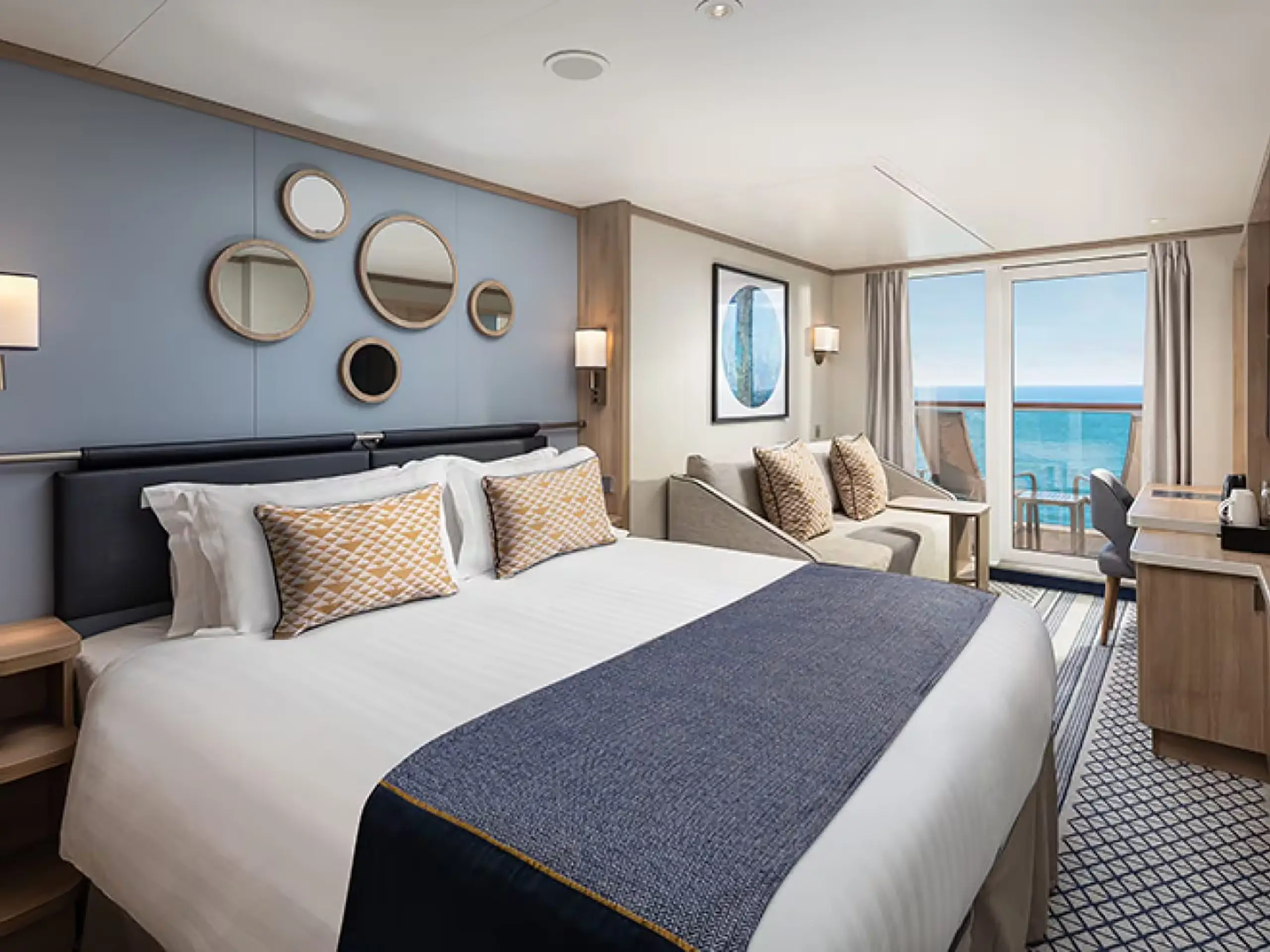 P&O Cruises balcony cabin