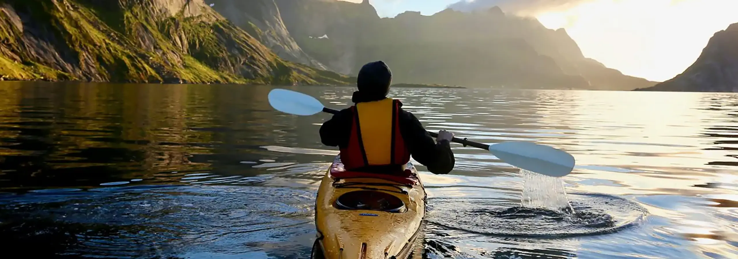 Kayaking on a P&O Cruises shore excursion