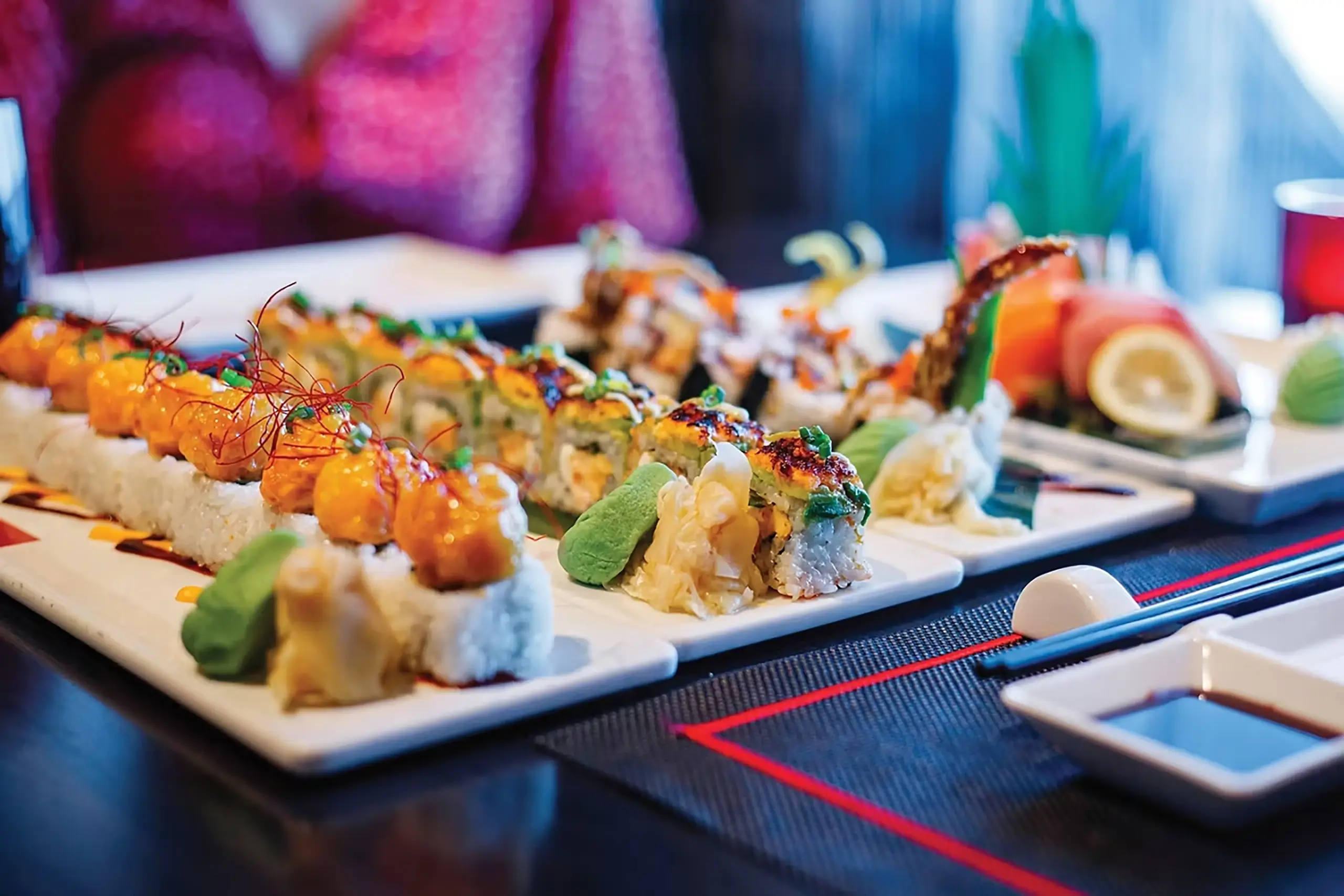 Royal Caribbean's Sashimi Sushi bar