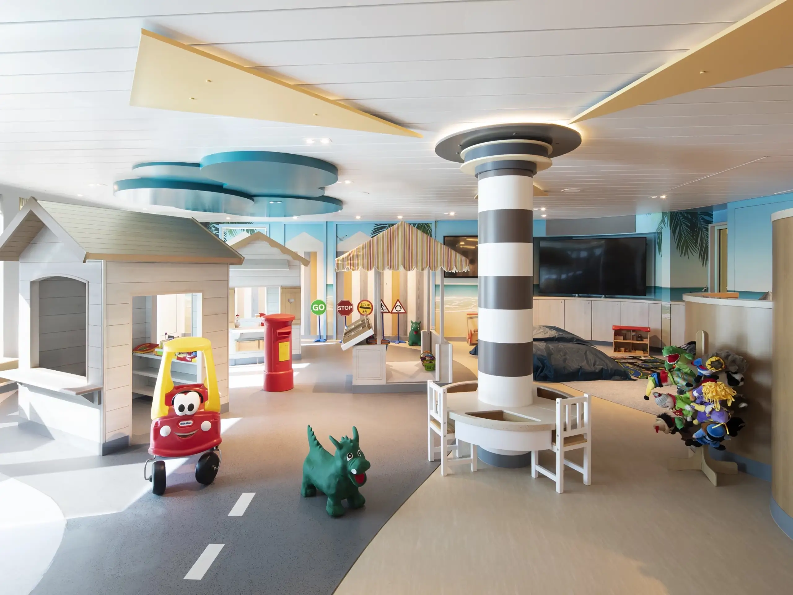 Splashers Kids zone onbaord P&O Cruises