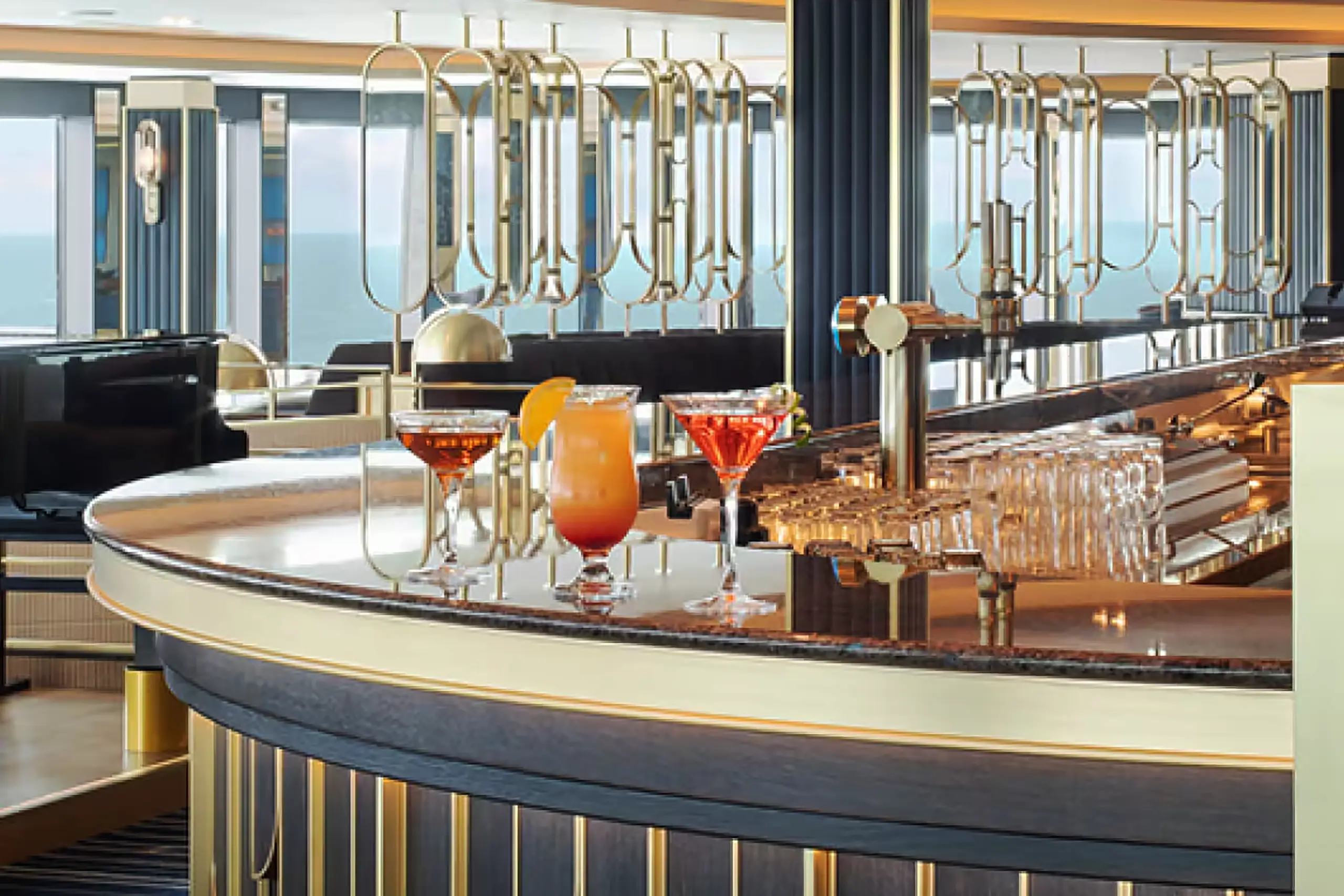 The Crows Nest onboard P&O Cruises