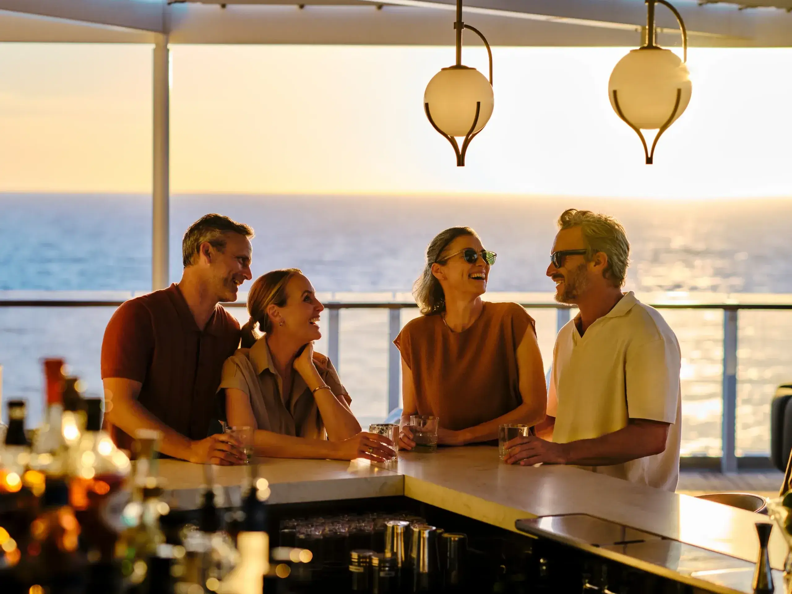 Drinks at the SealverSea Dusk Bar