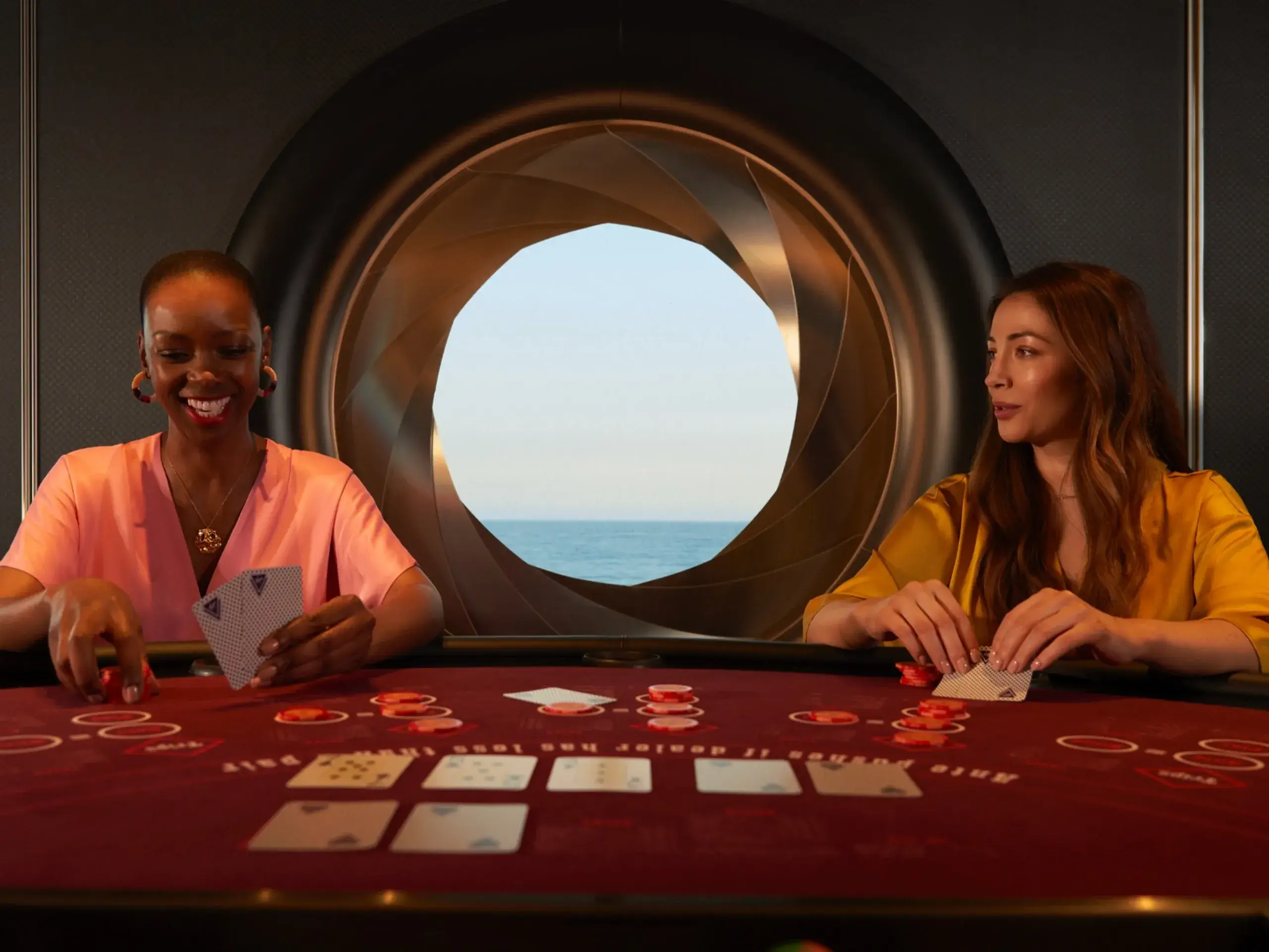 Have a flutter in the onboard Casino