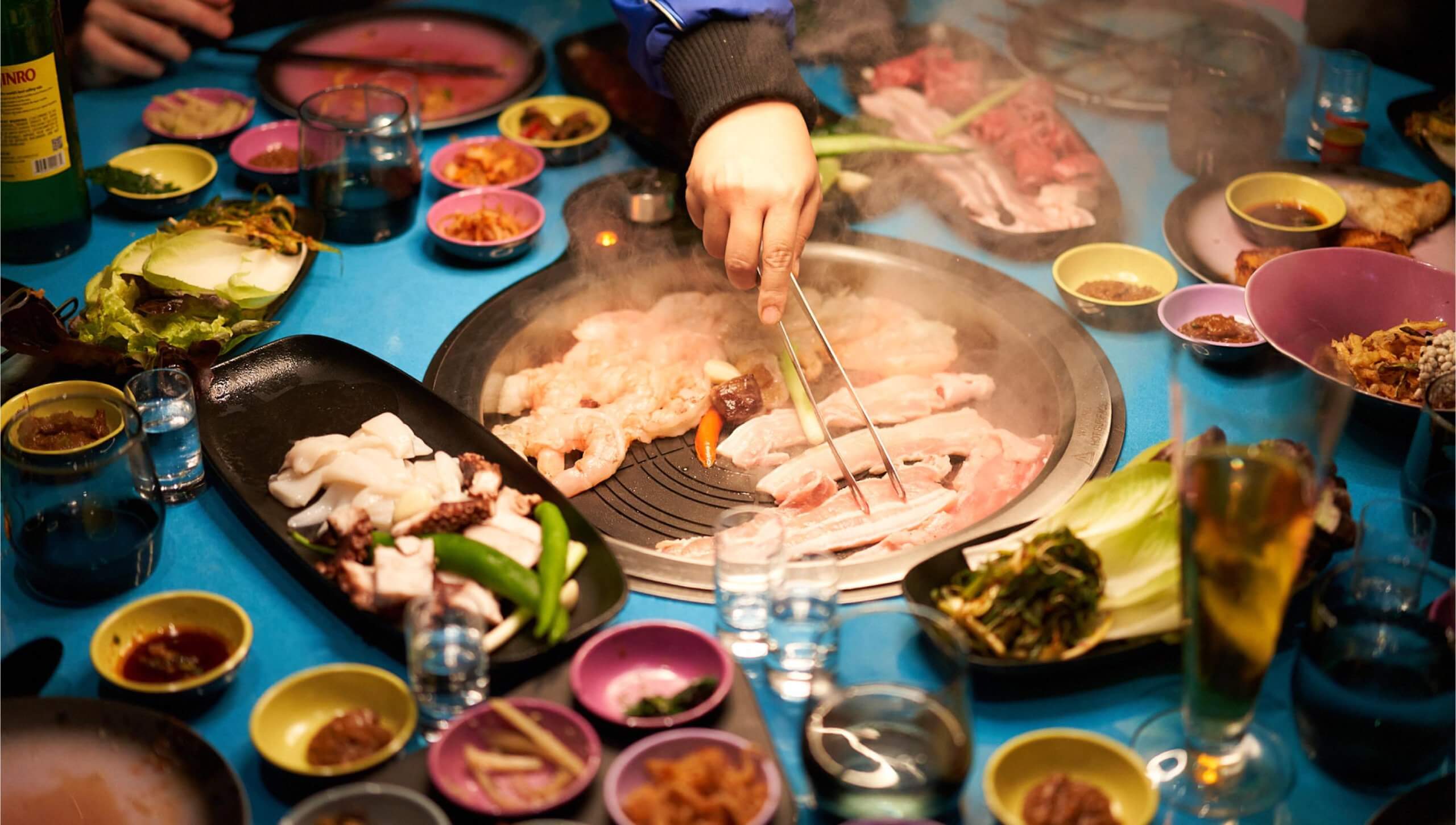 Gunbae Korean Kitchen onboard Virgin Cruises