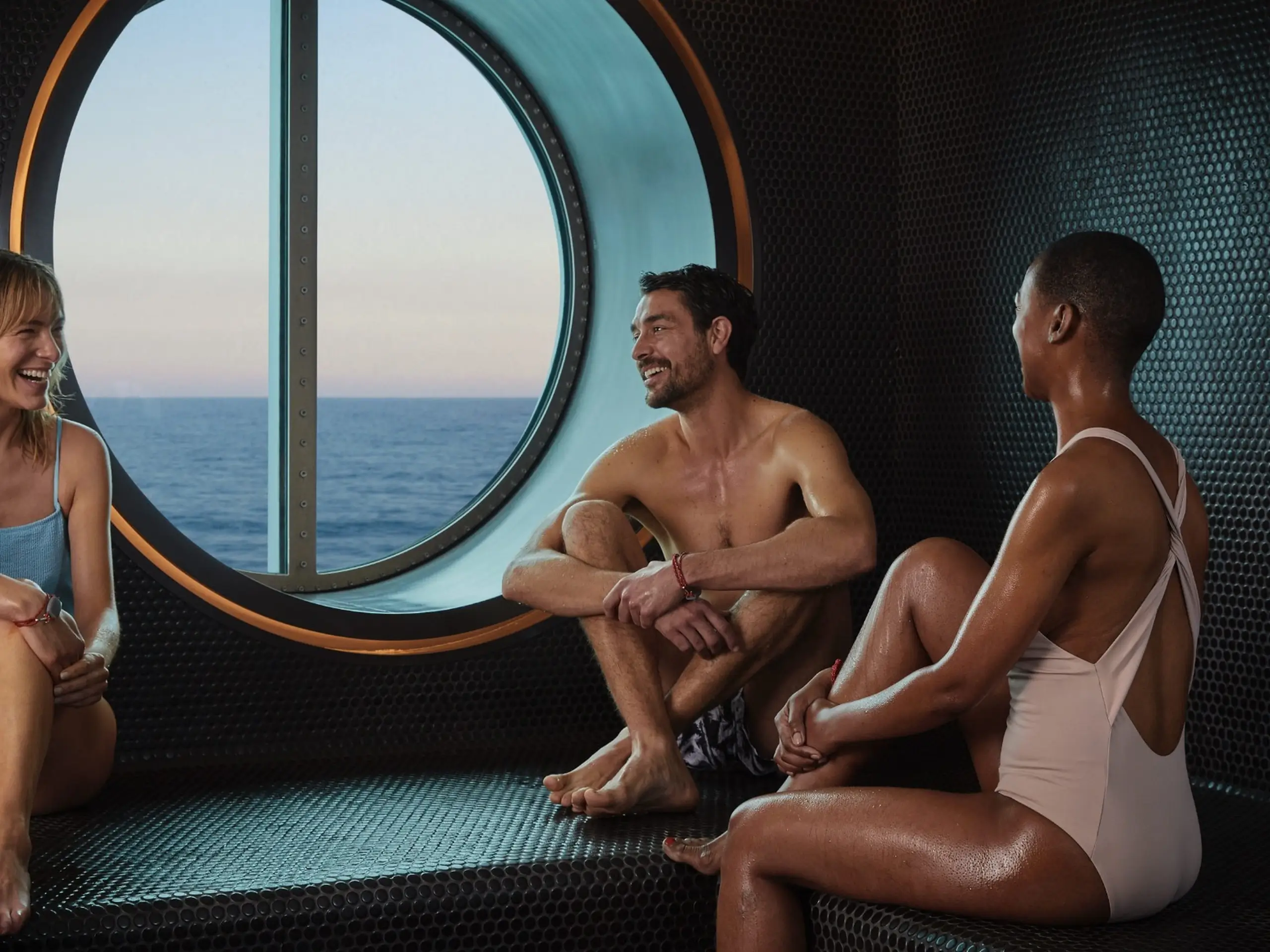 Unwind with a view in the spa