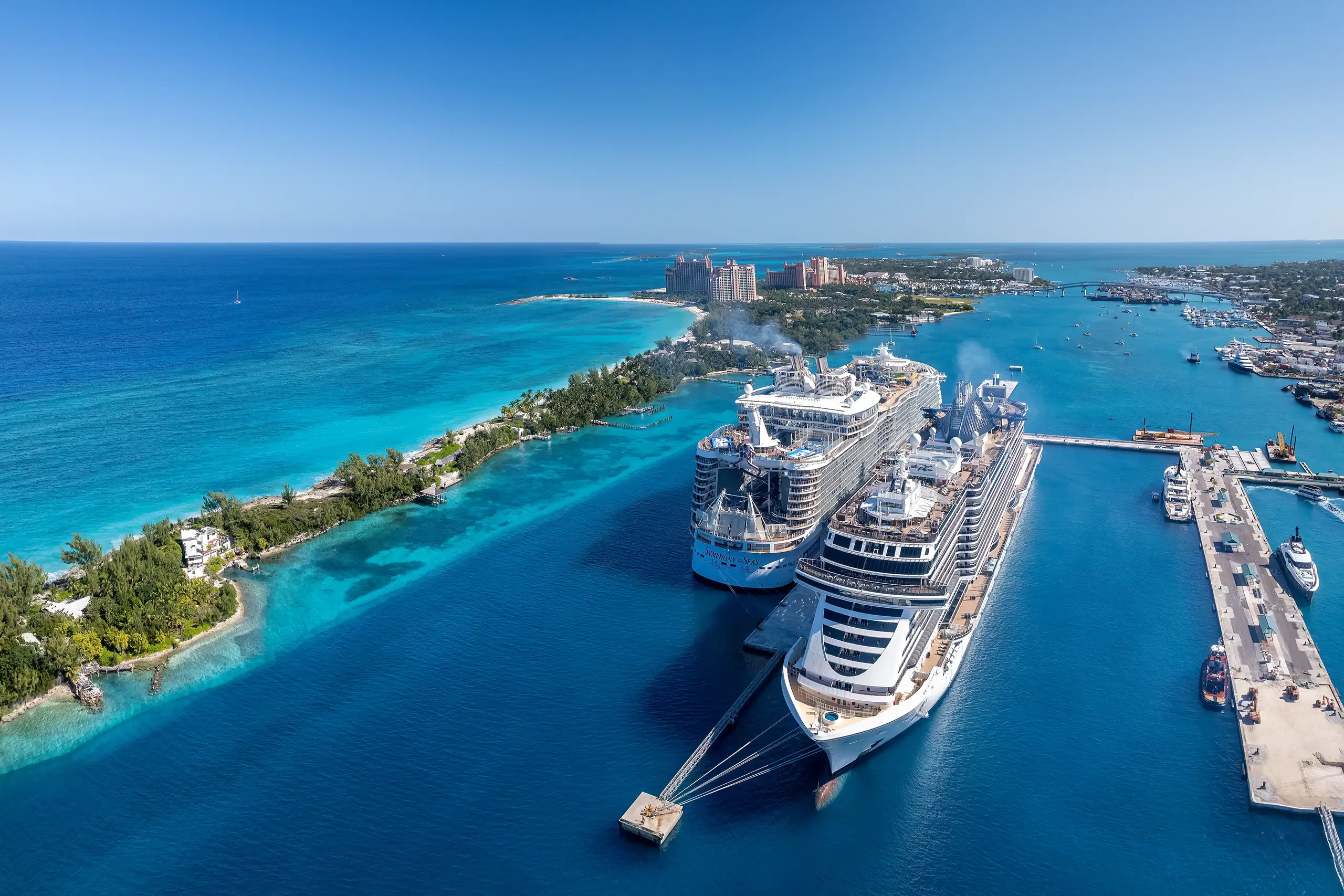 Can you stay on the ship while in port?