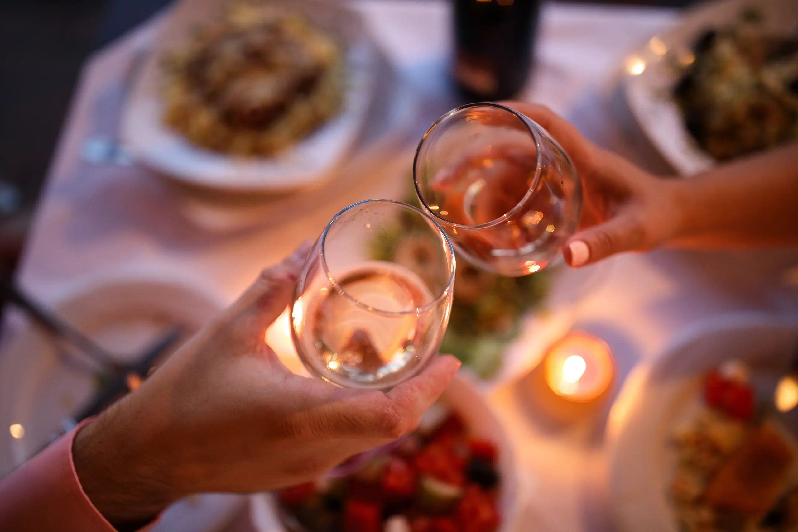 Romantic dinner for two