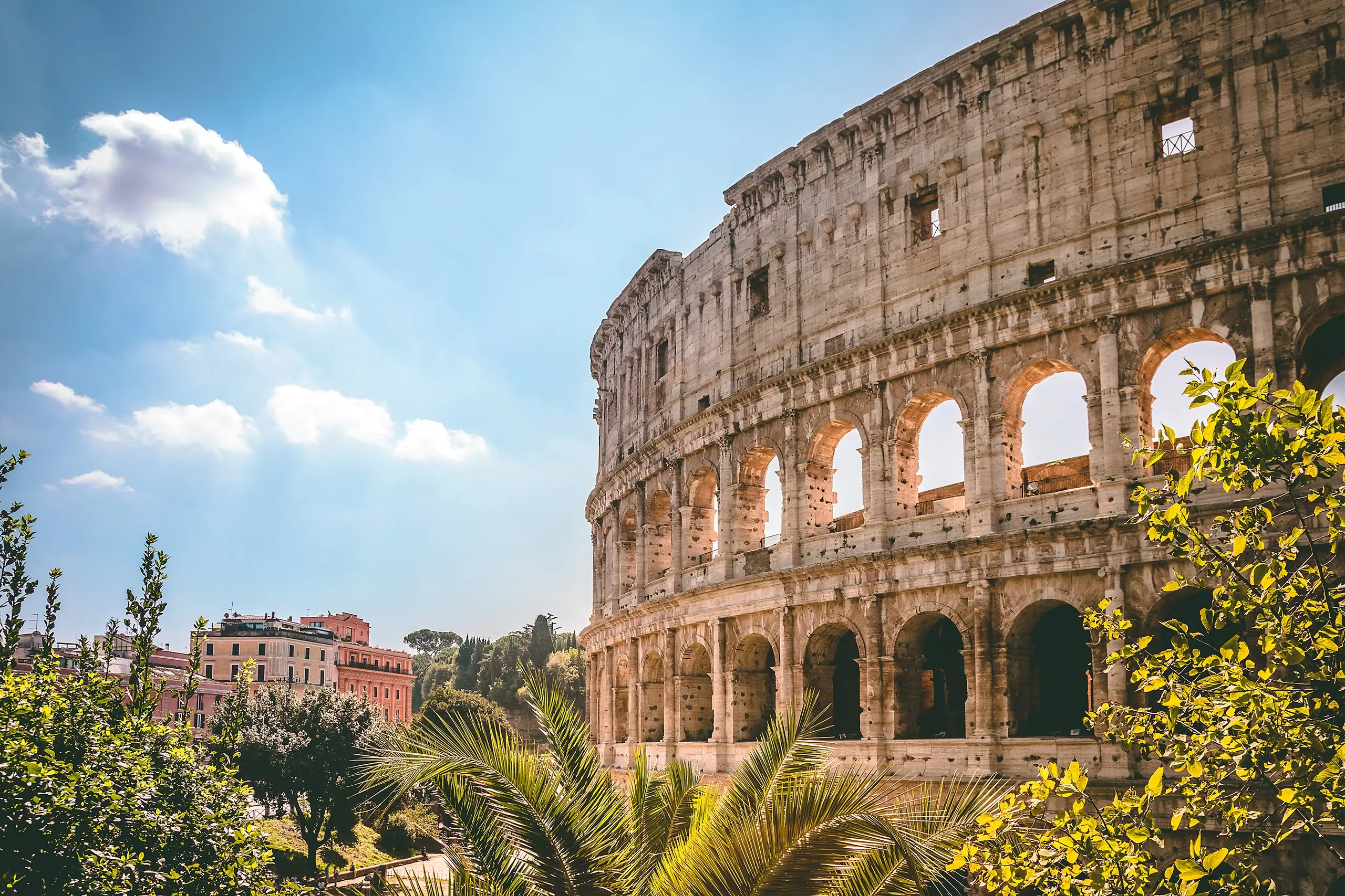 The colosseum, Rome, Italy
