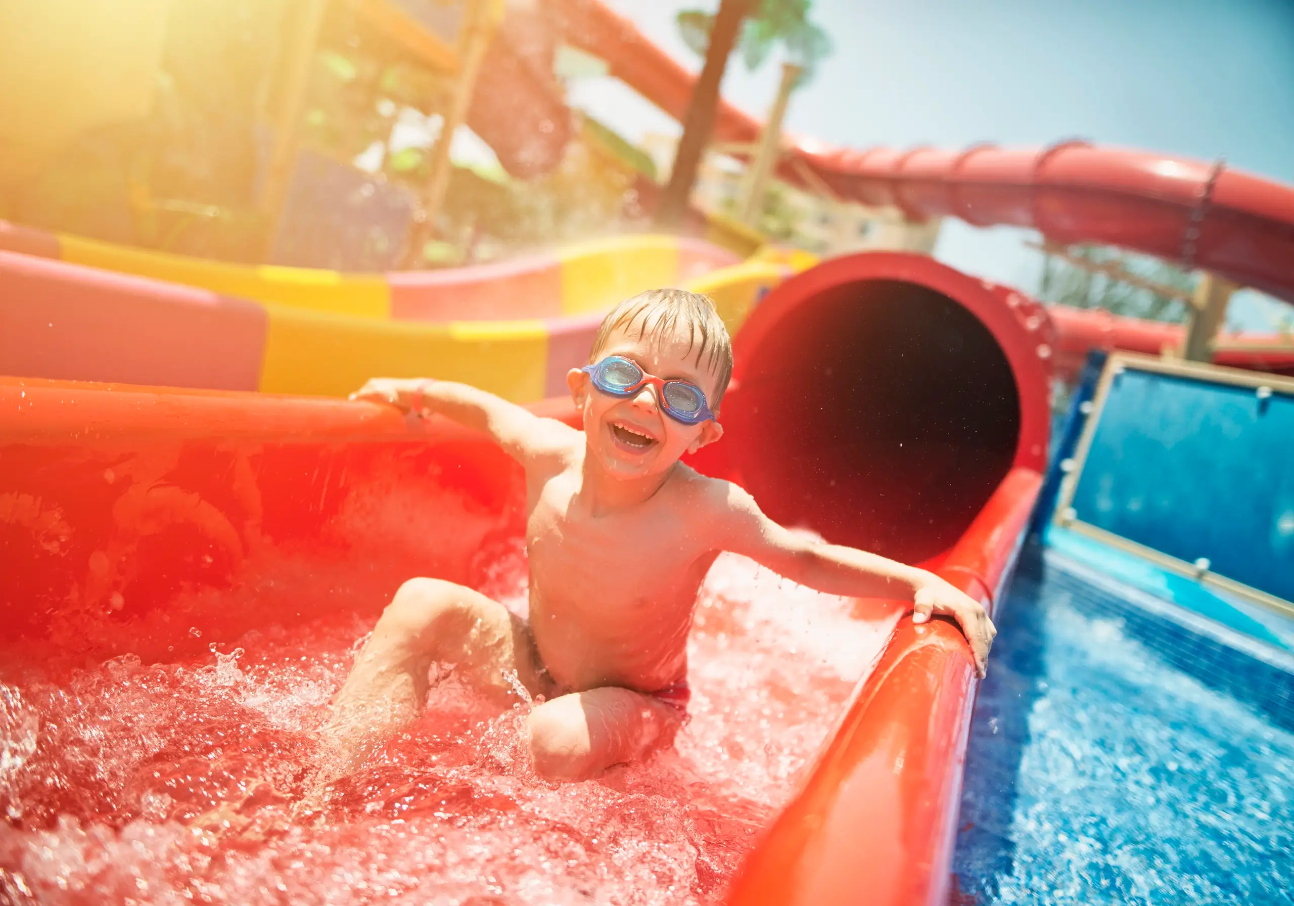 Water slide adventures